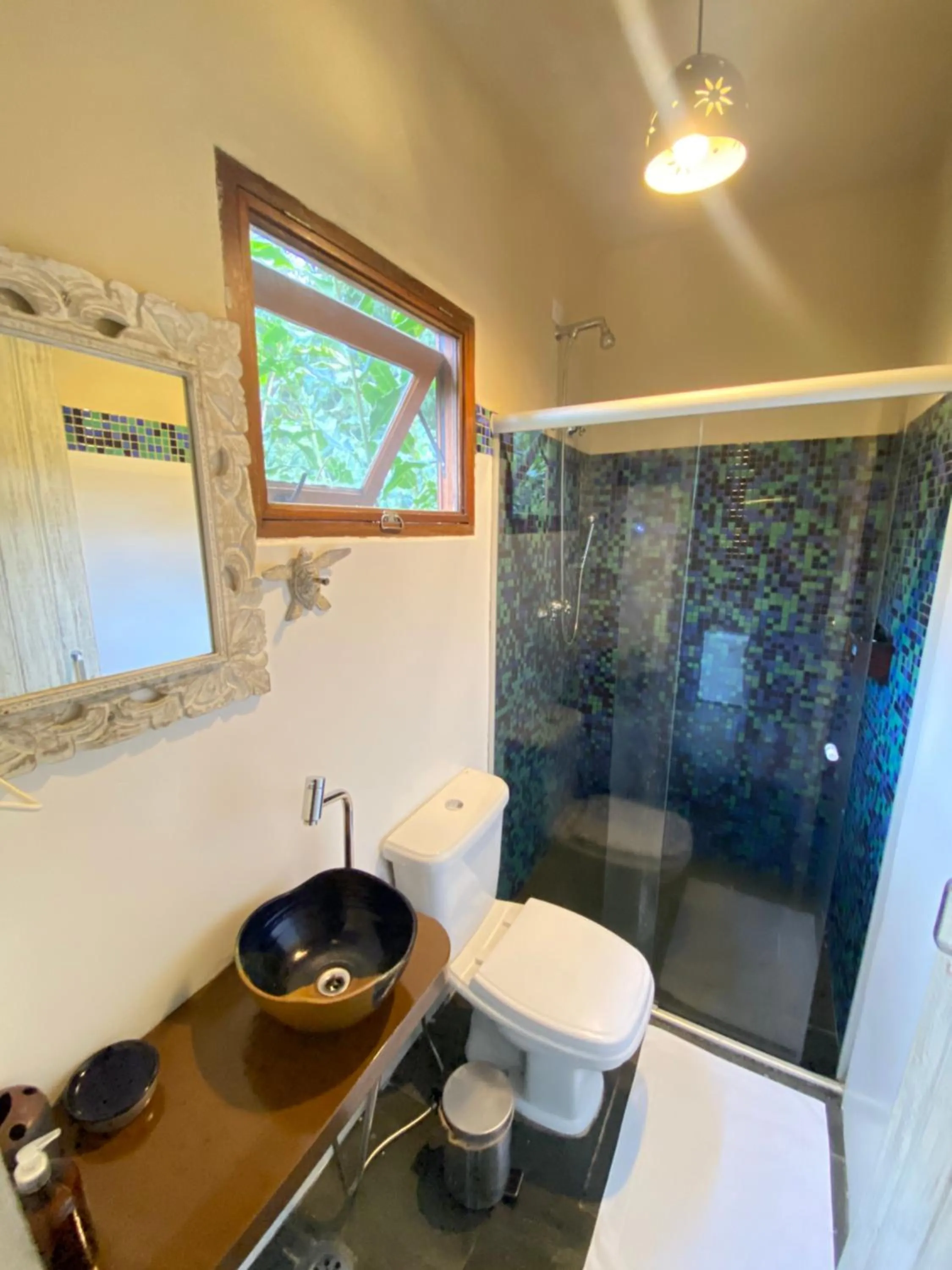 Shower in Banana Bamboo Ecolodge