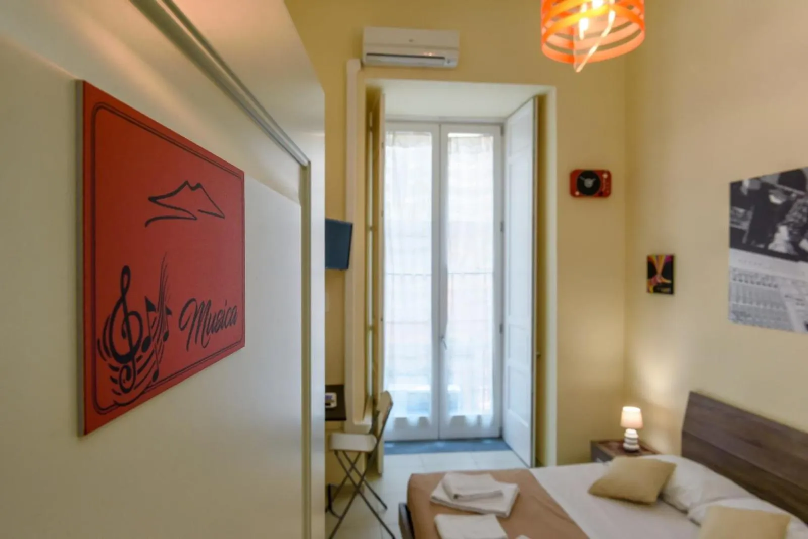 Balcony/Terrace, Bed in Sarracino Relais