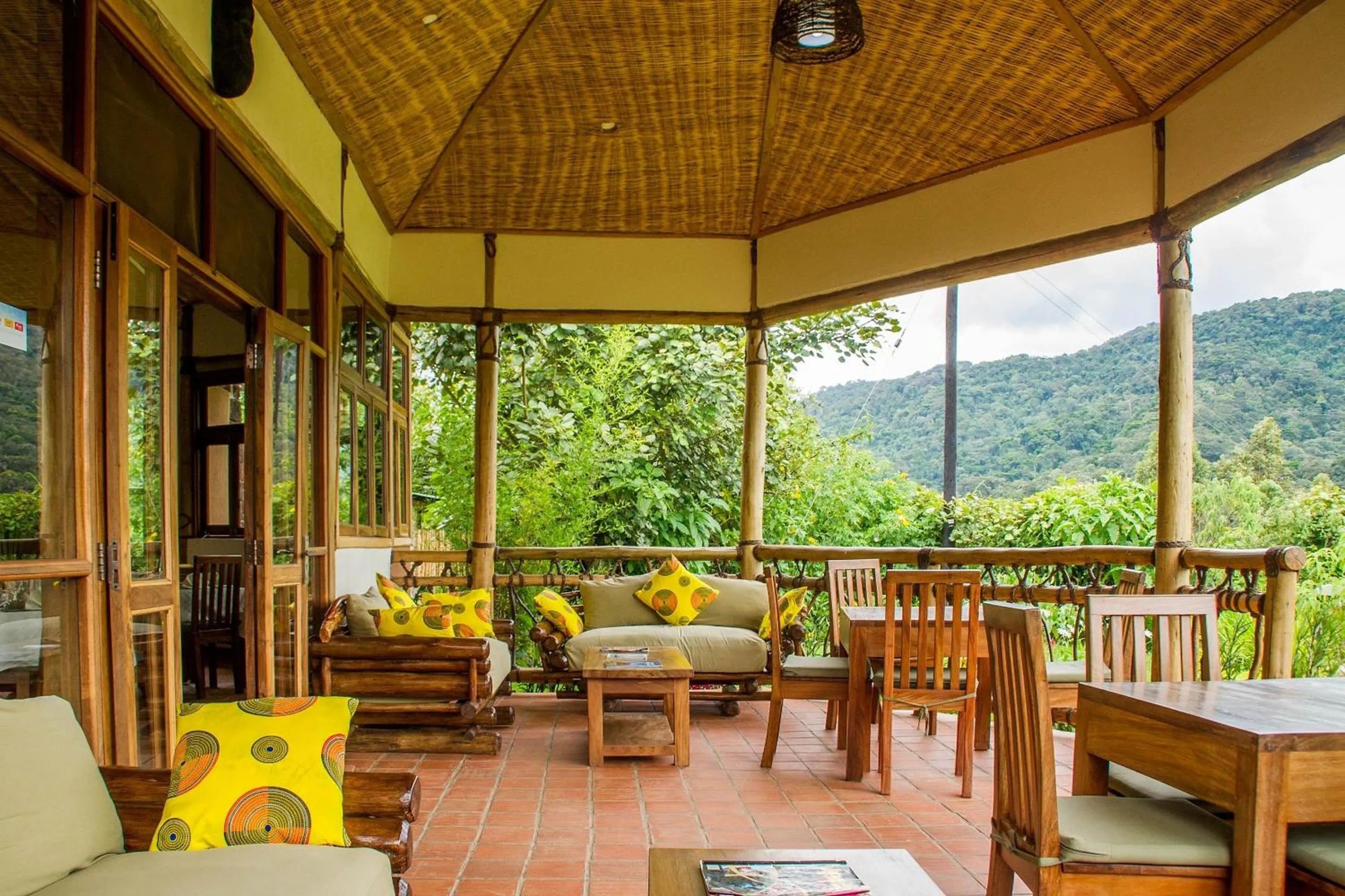 Balcony/Terrace in Ichumbi Gorilla Lodge