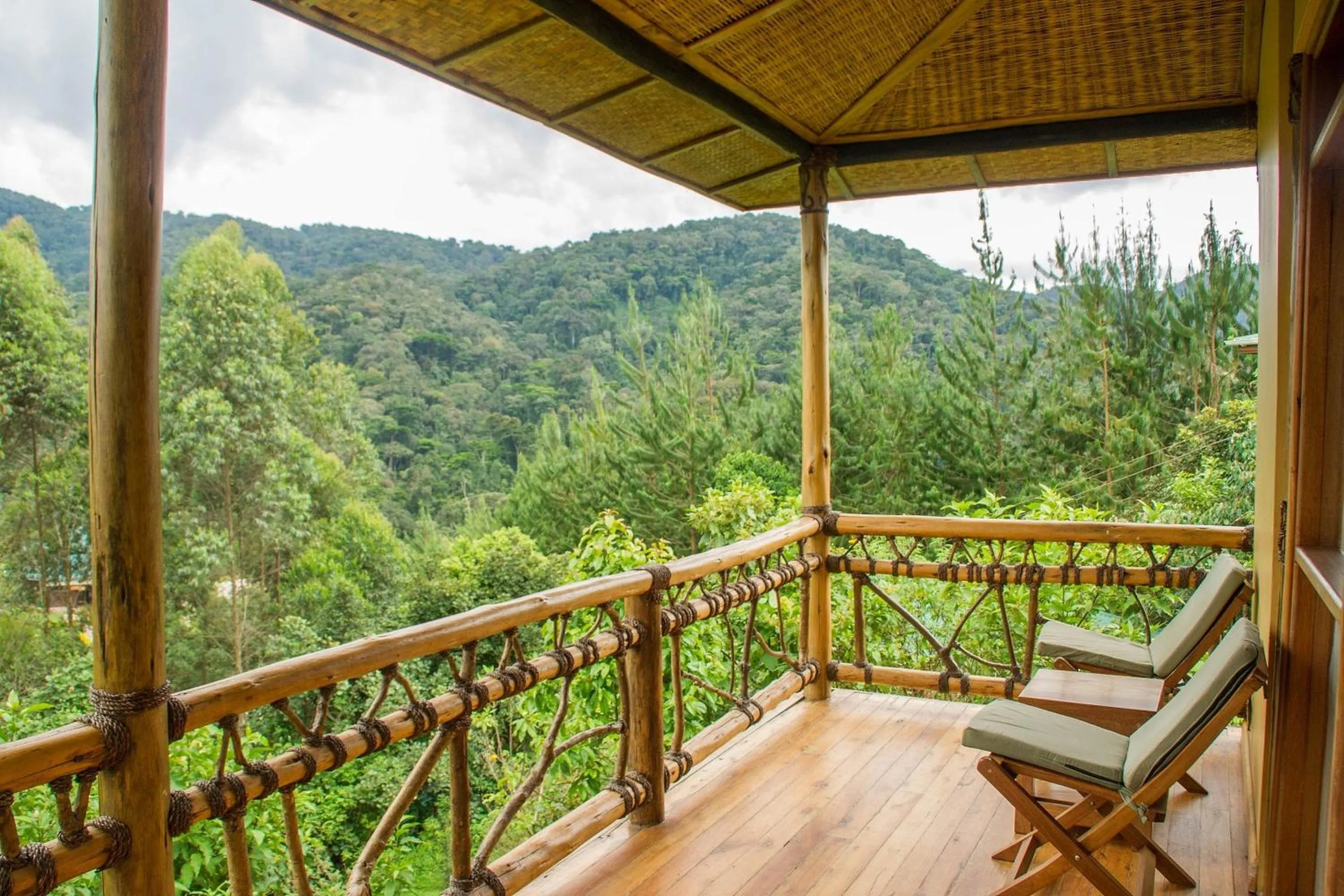 Mountain view in Ichumbi Gorilla Lodge