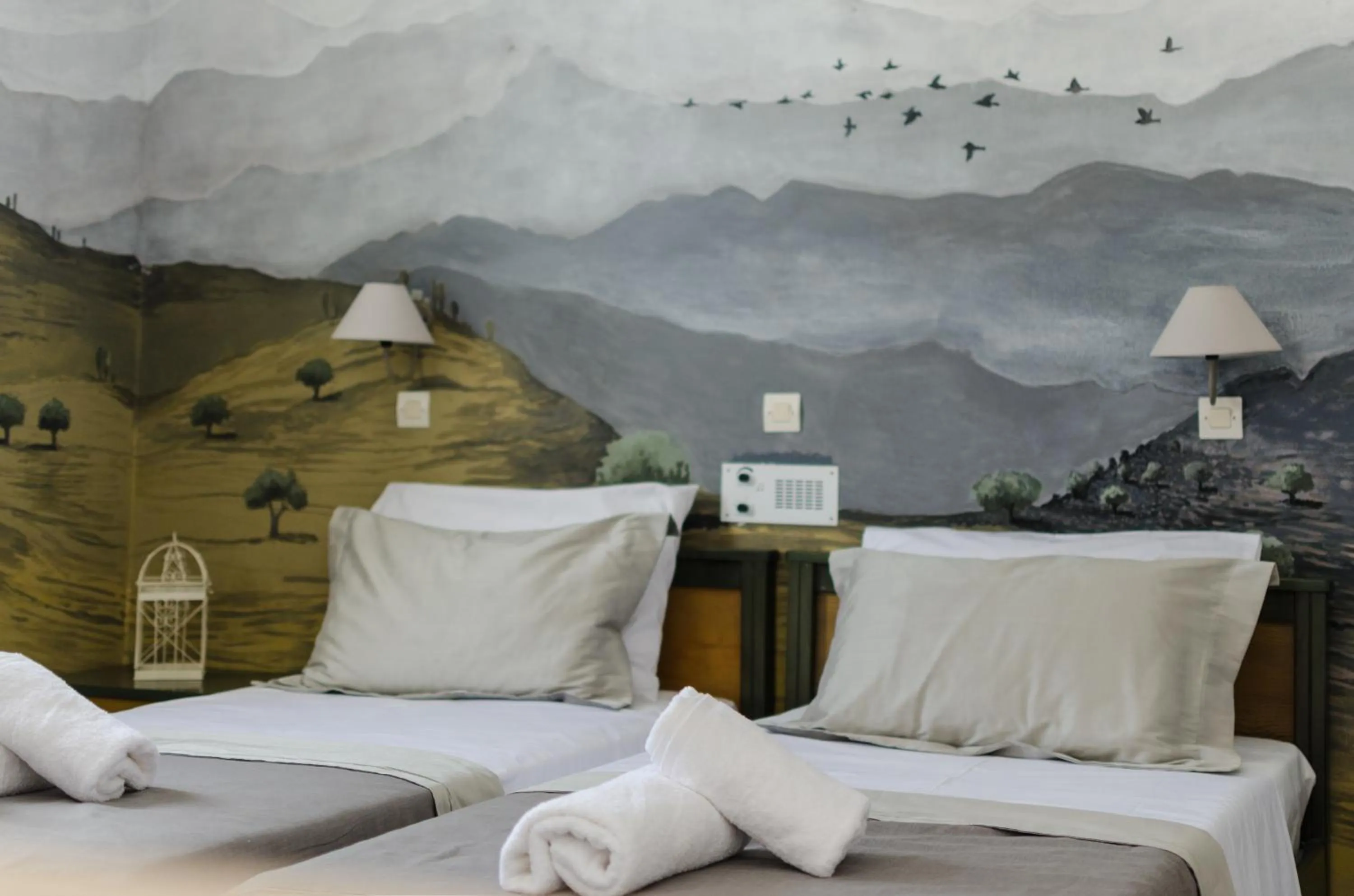 Bed in Happiness Apartments