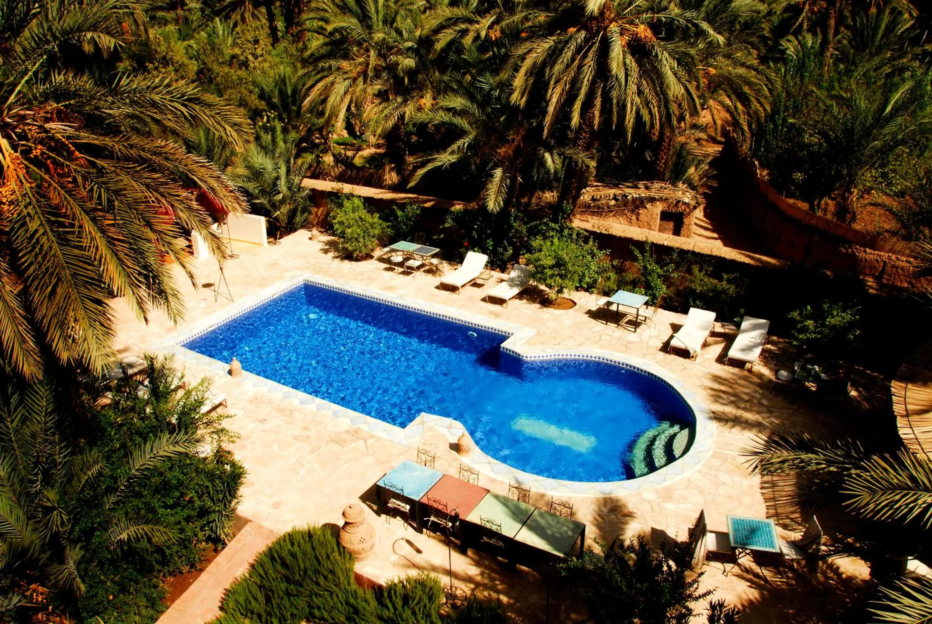 Swimming pool in Maison d'Hôtes Kasbah Azul