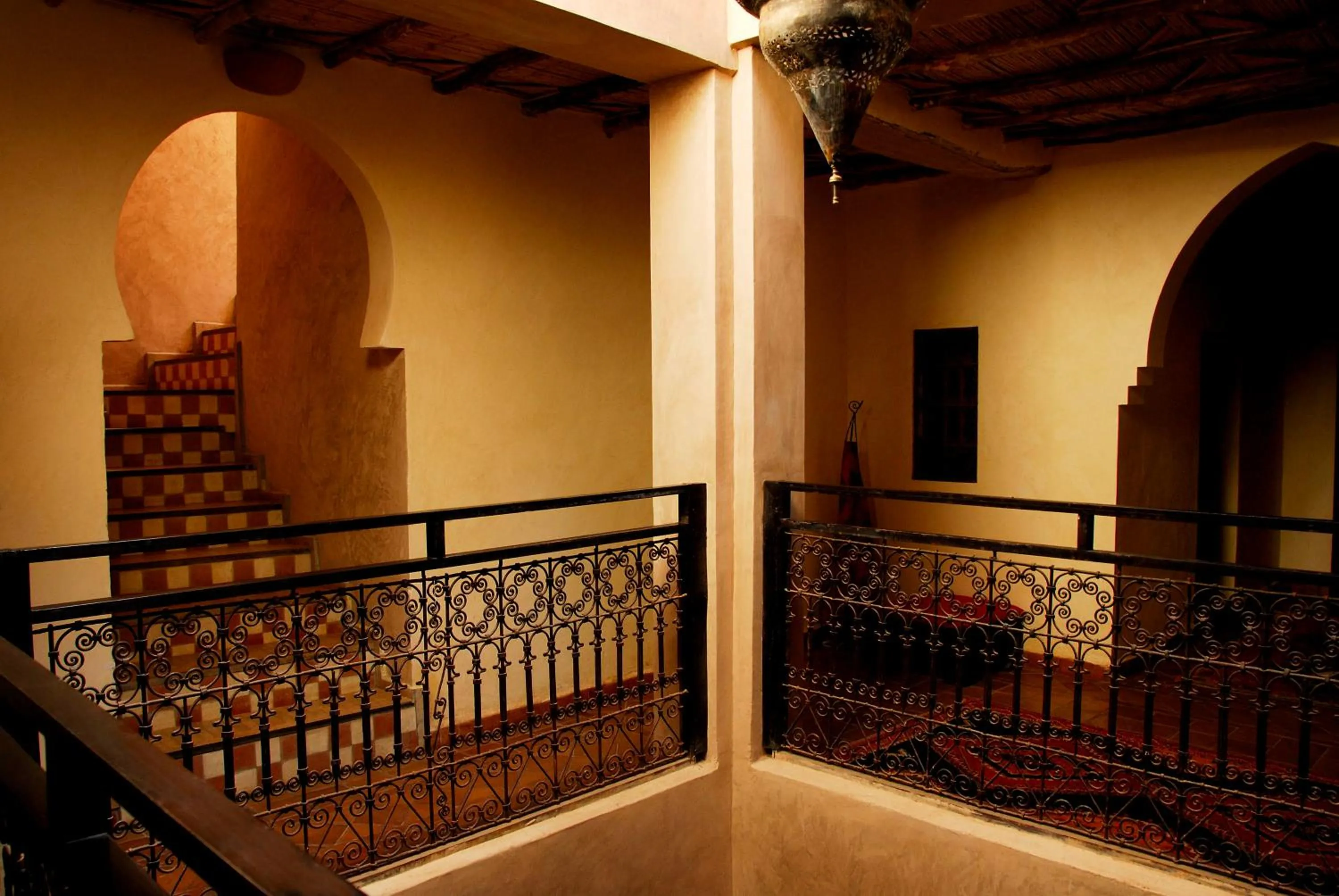 Patio in Maison d'Hôtes Kasbah Azul