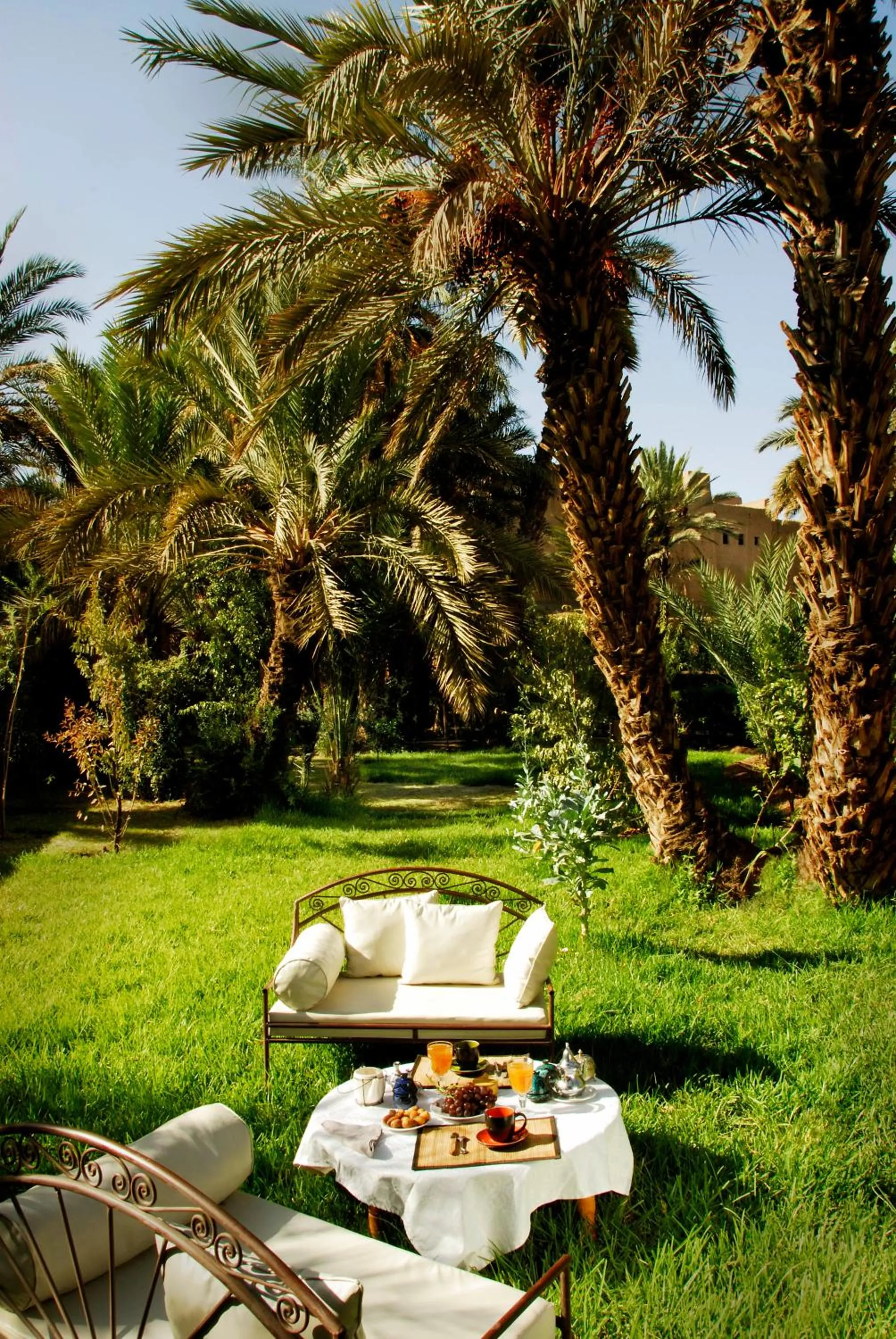 Garden in Maison d'Hôtes Kasbah Azul