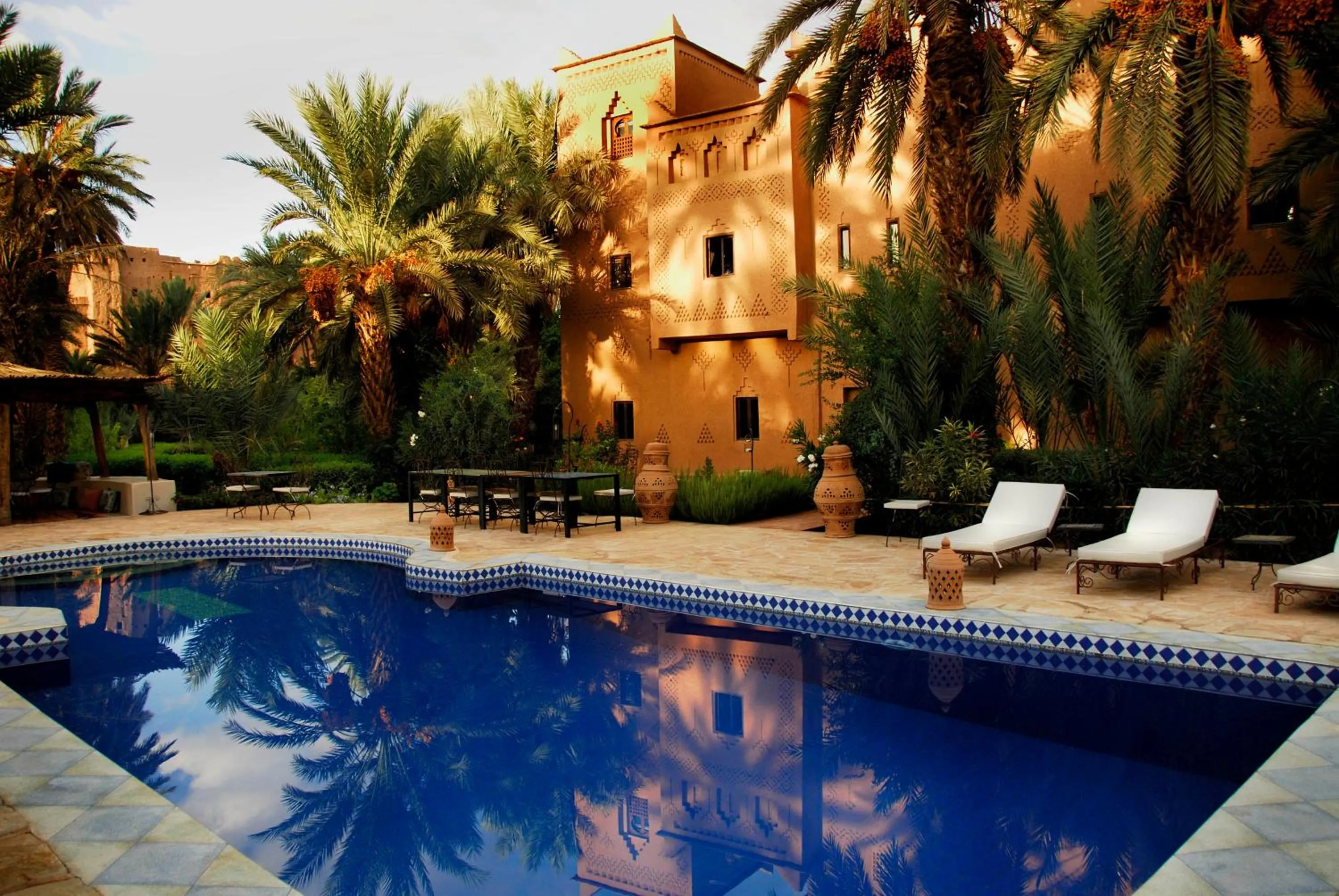 Swimming pool in Maison d'Hôtes Kasbah Azul