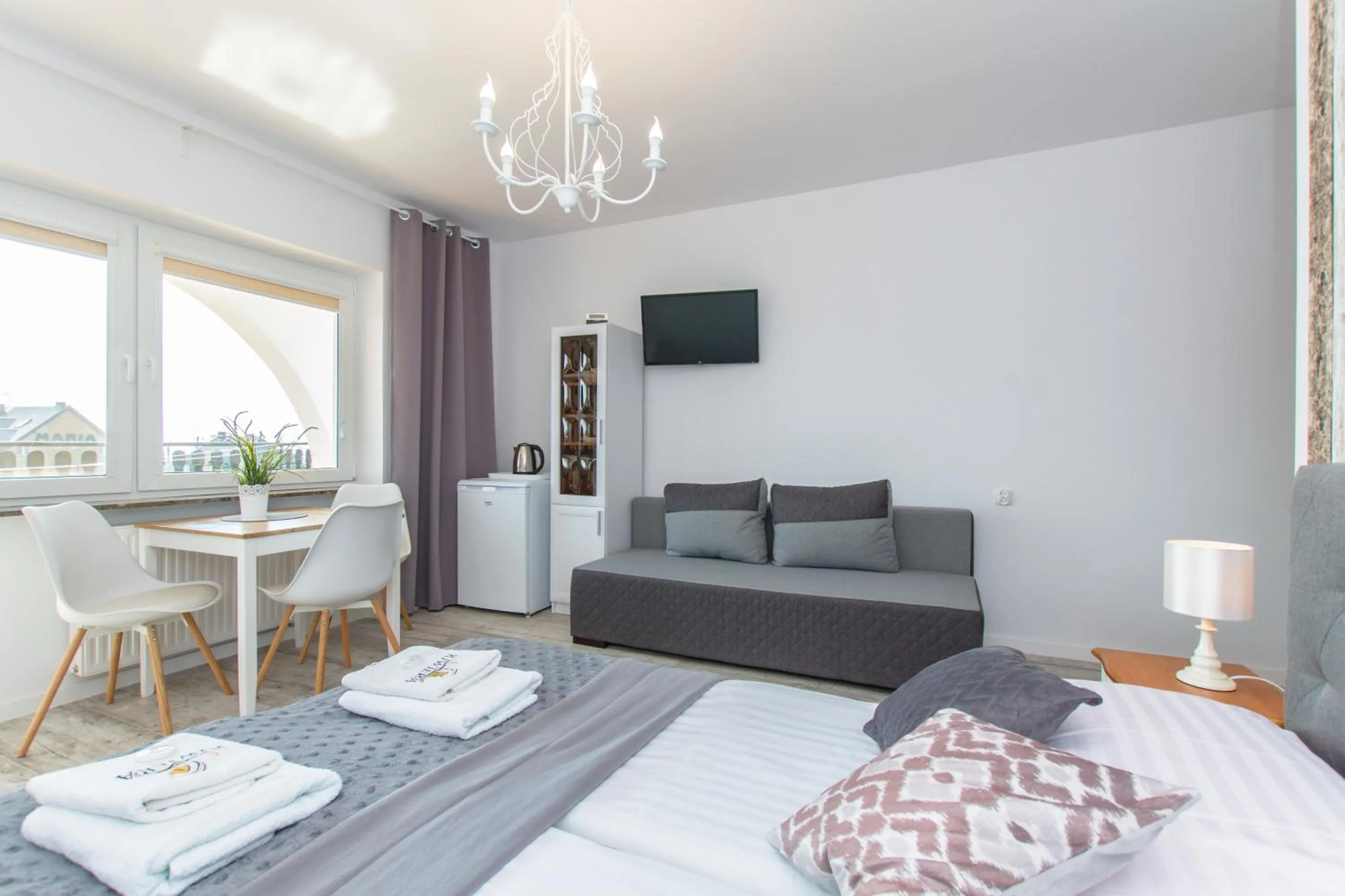 Quadruple Room with Terrace in Willa Riwiera