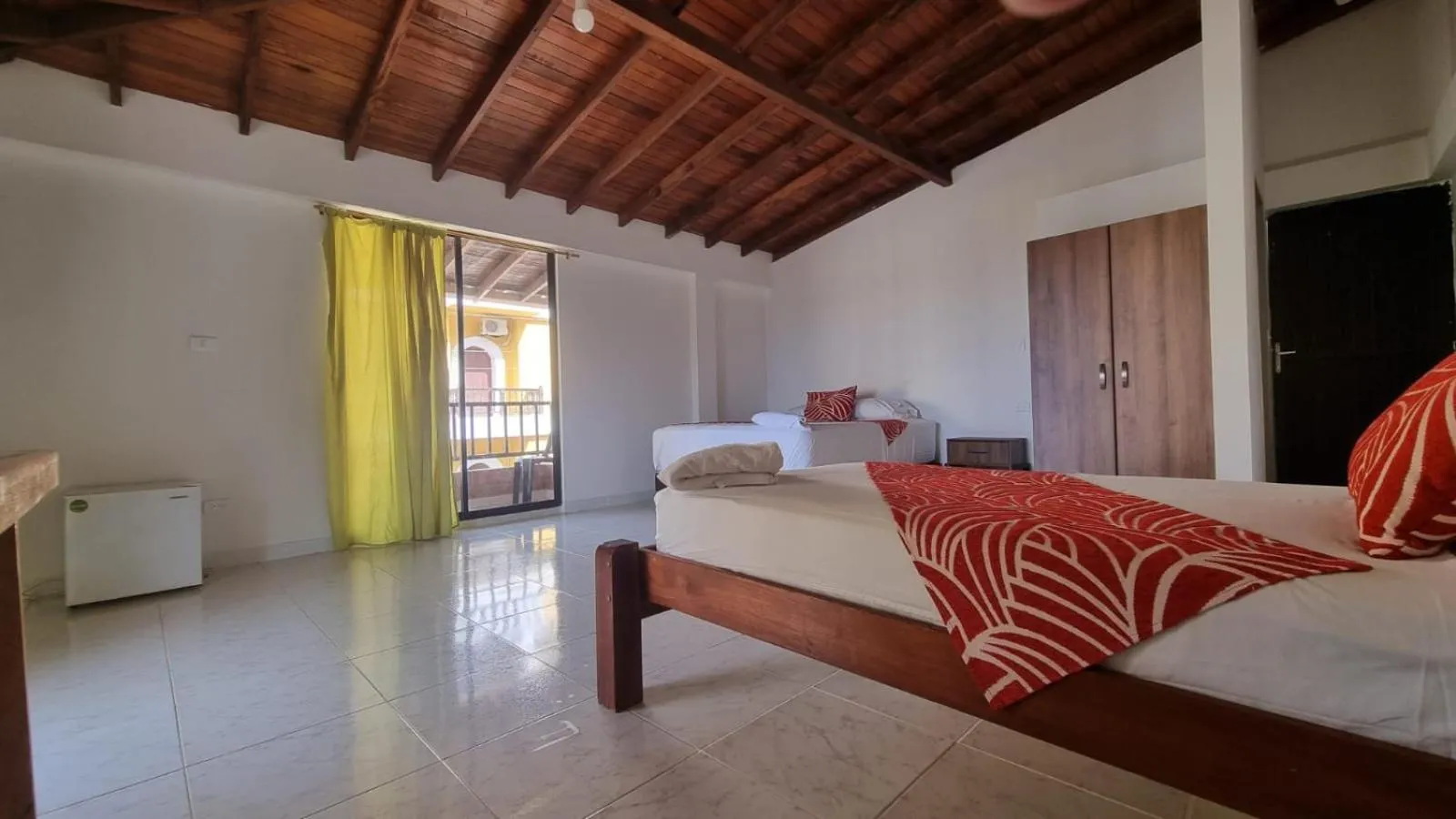 Bed in Hotel Bahía Yubarta