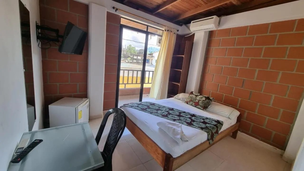 Bed in Hotel Bahía Yubarta