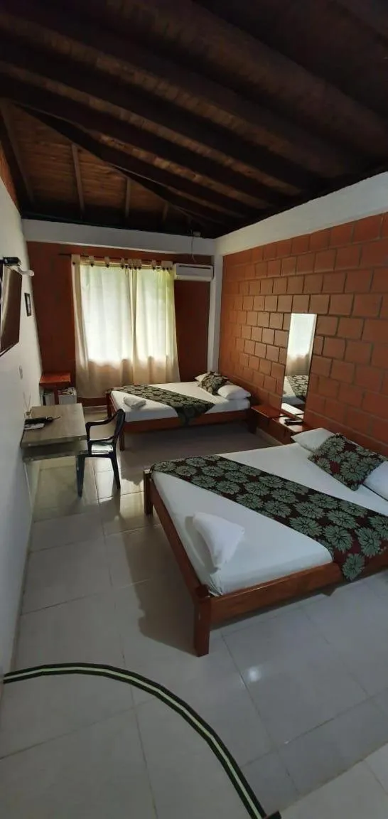Bed in Hotel Bahía Yubarta