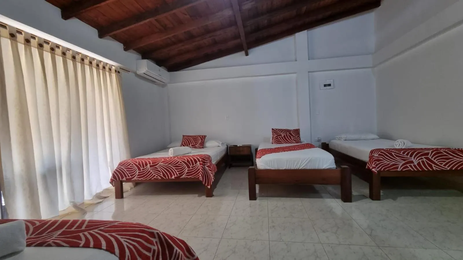 Bed in Hotel Bahía Yubarta