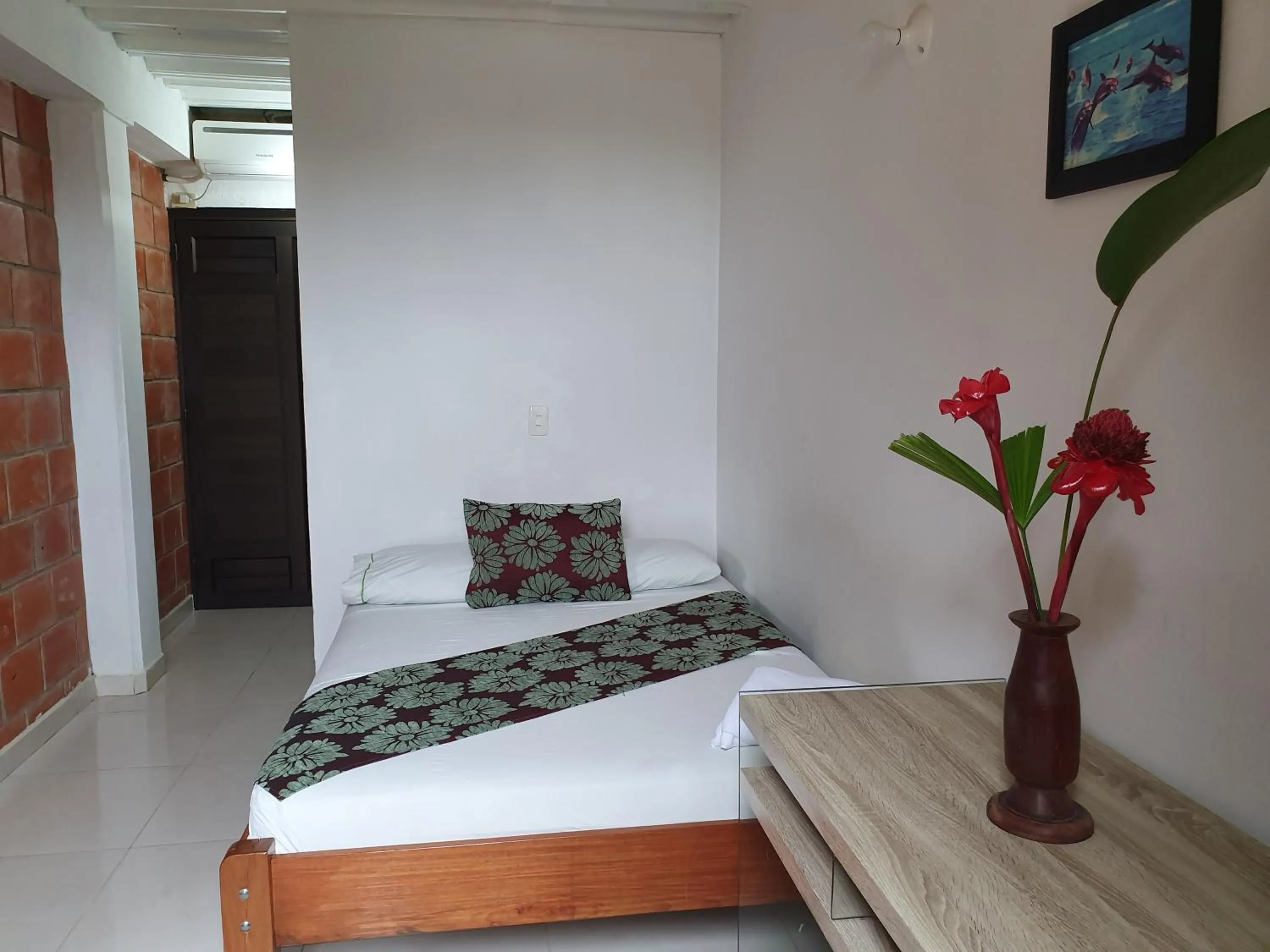 Bed in Hotel Bahía Yubarta