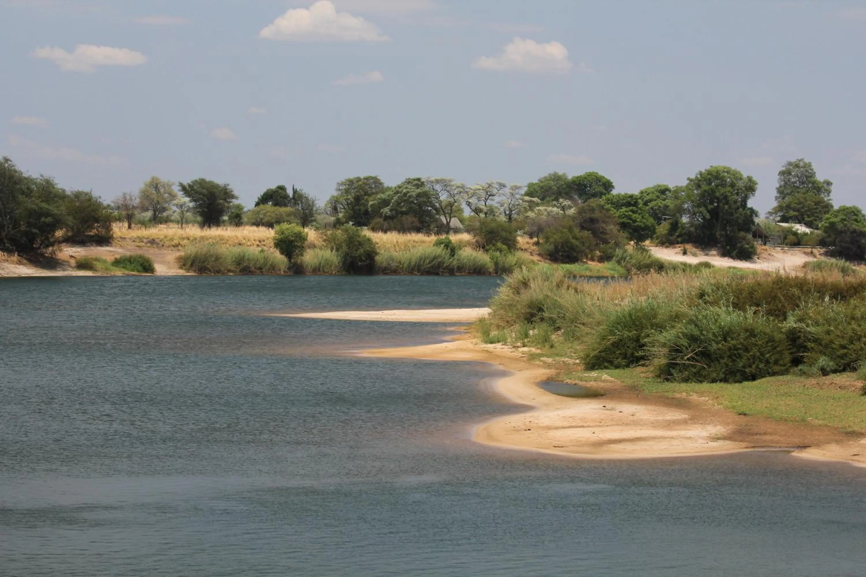 Natural landscape in Zambezi Mubala Camp