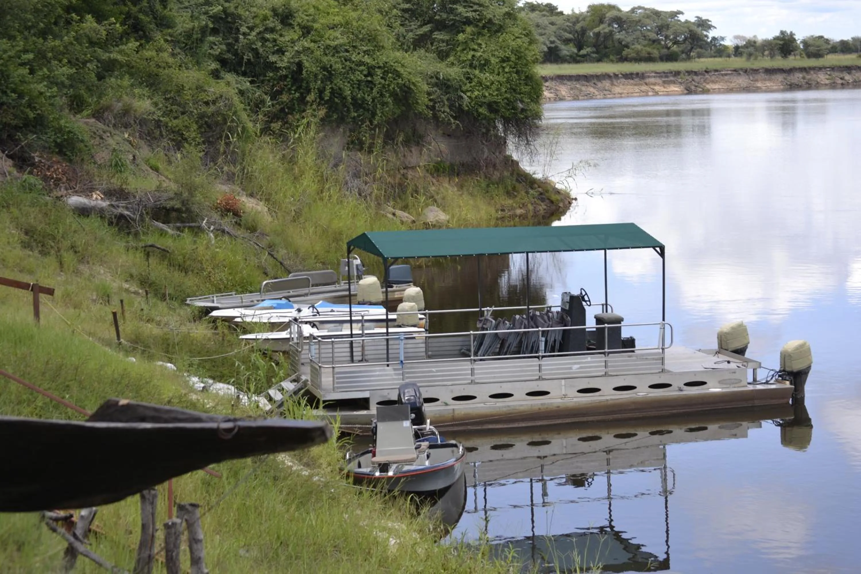 Natural landscape in Zambezi Mubala Camp