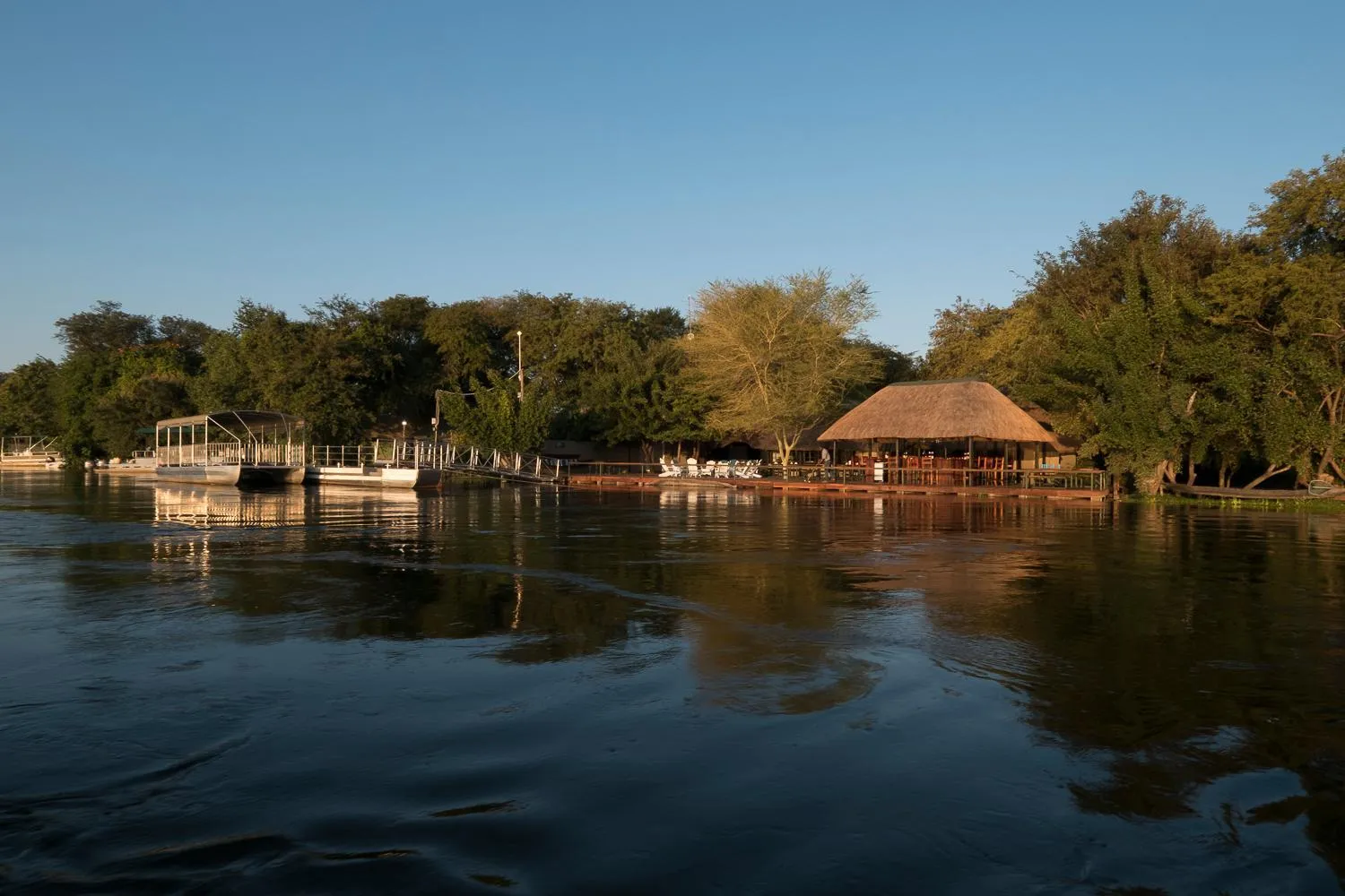 Natural landscape in Zambezi Mubala Camp