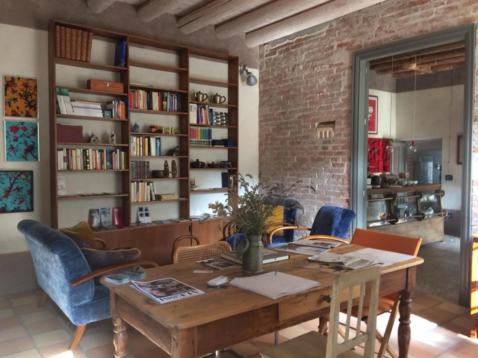 Library in B&B Molino2Rosso