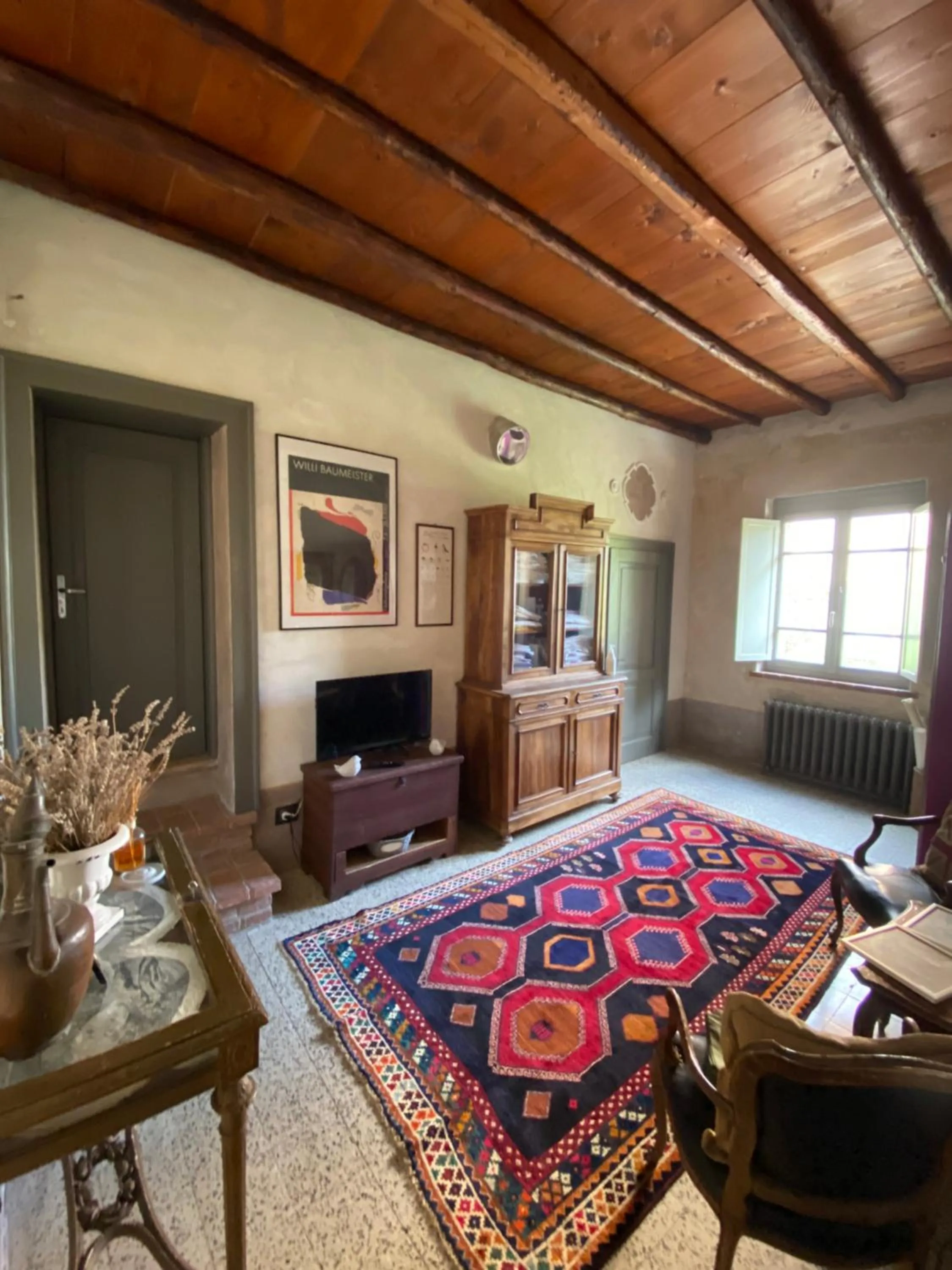 Communal lounge/ TV room in B&B Molino2Rosso