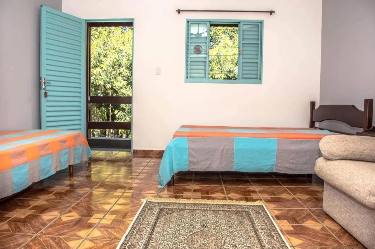 Bed in Pousada Fazenda Sant’Ana