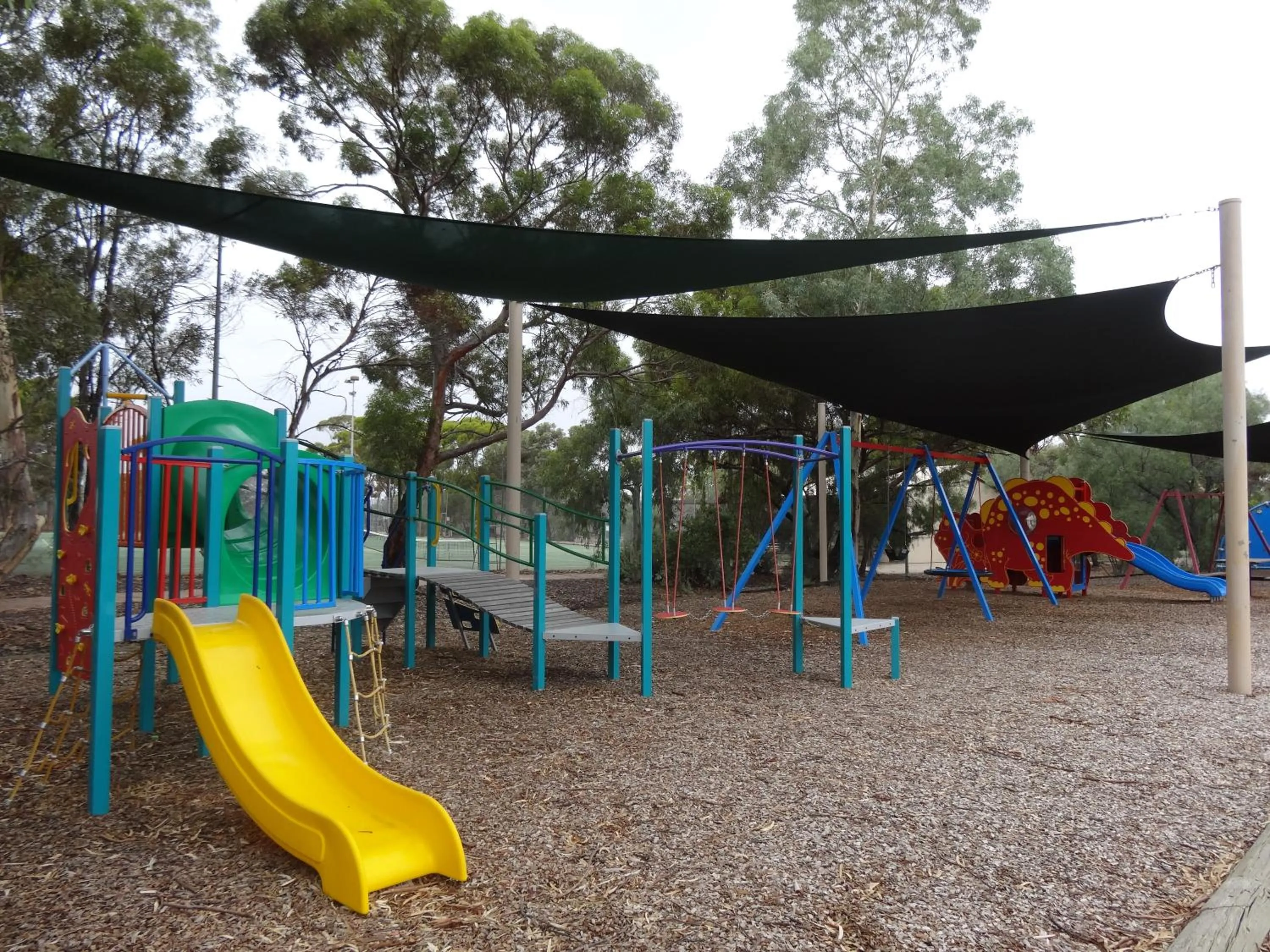 Children play ground in Leigh Creek Outback Resort