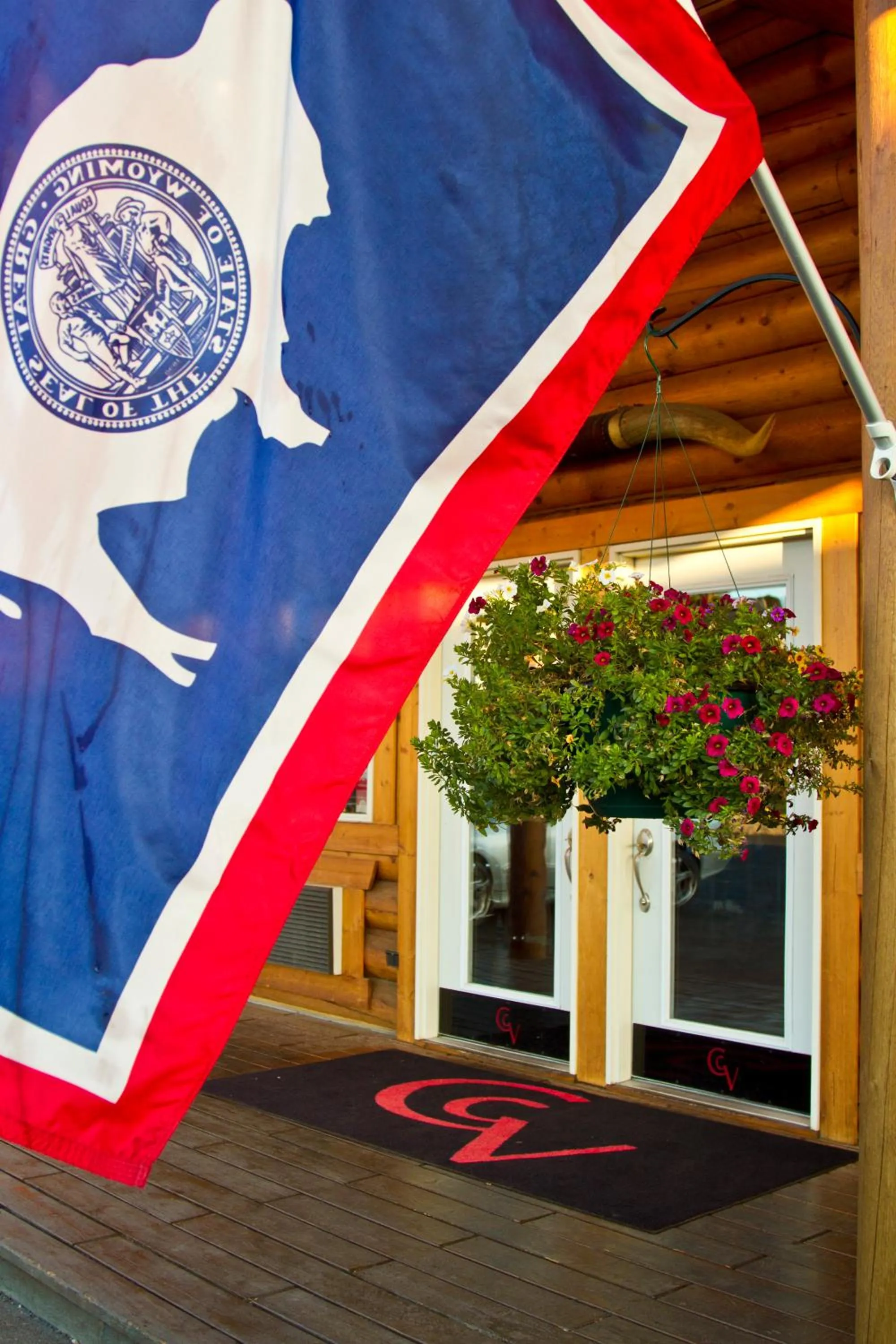 Facade/entrance in Cody Cowboy Village