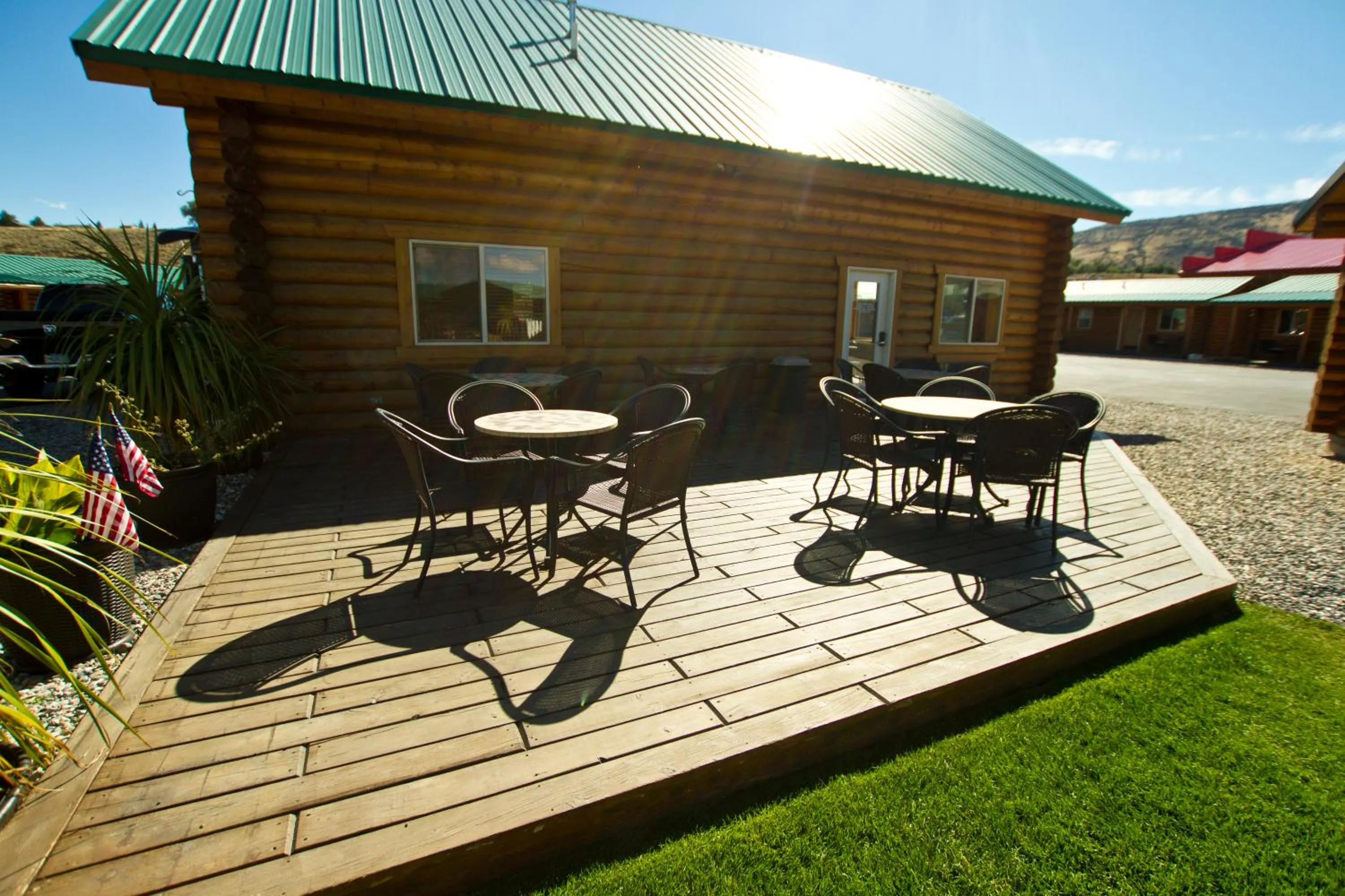 Patio in Cody Cowboy Village