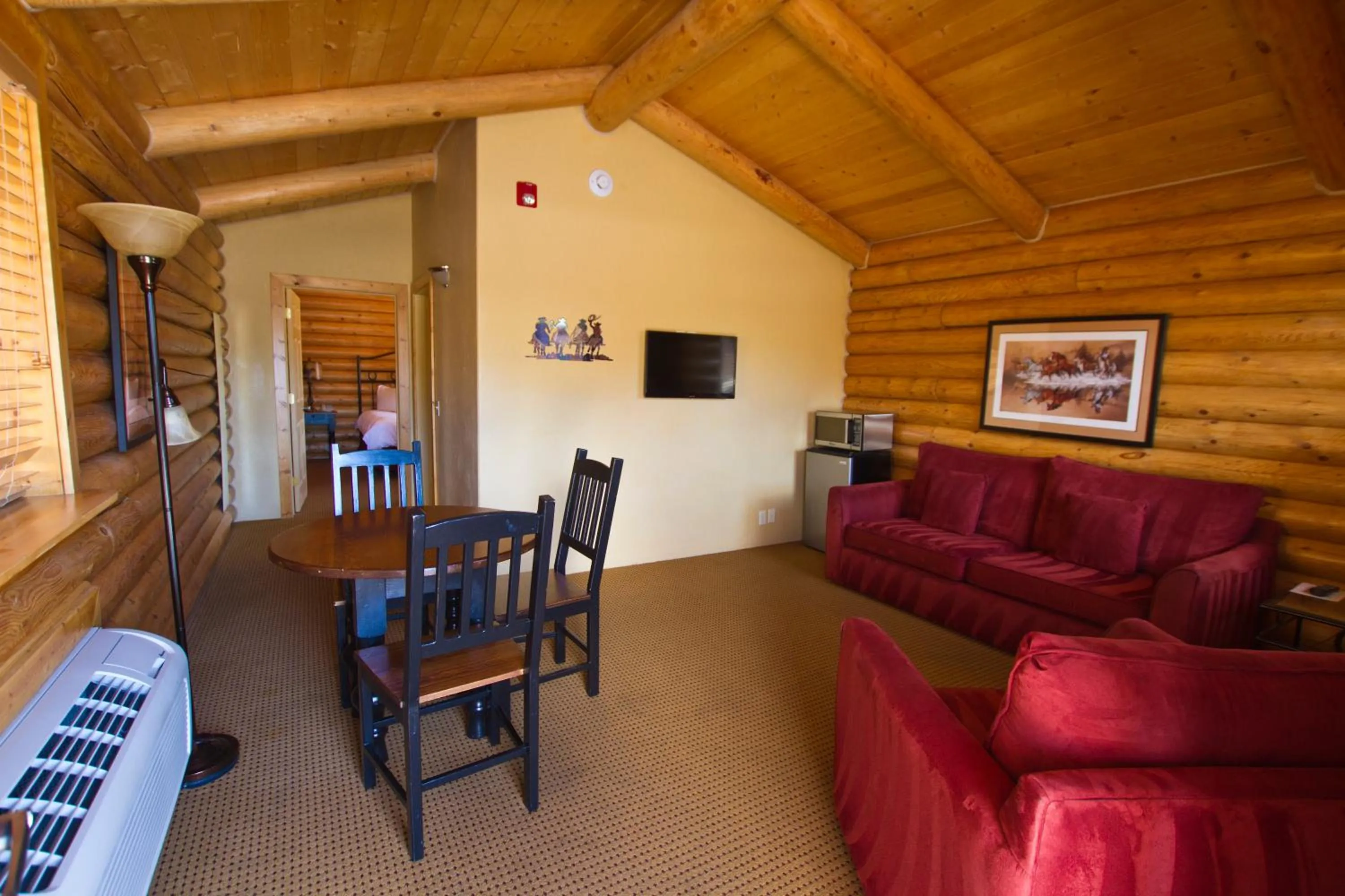 Living room in Cody Cowboy Village