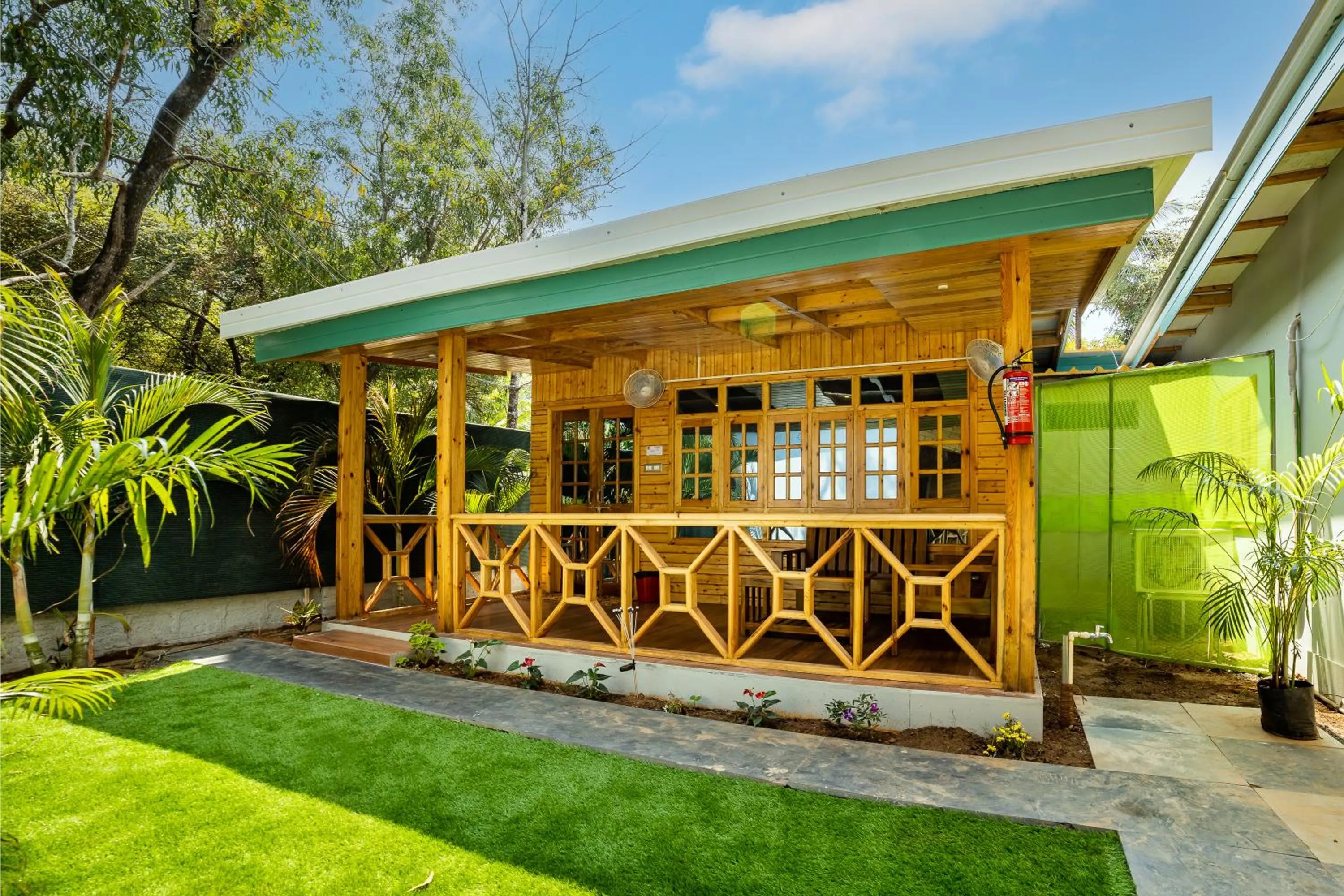 Garden view in Oxygen Palolem