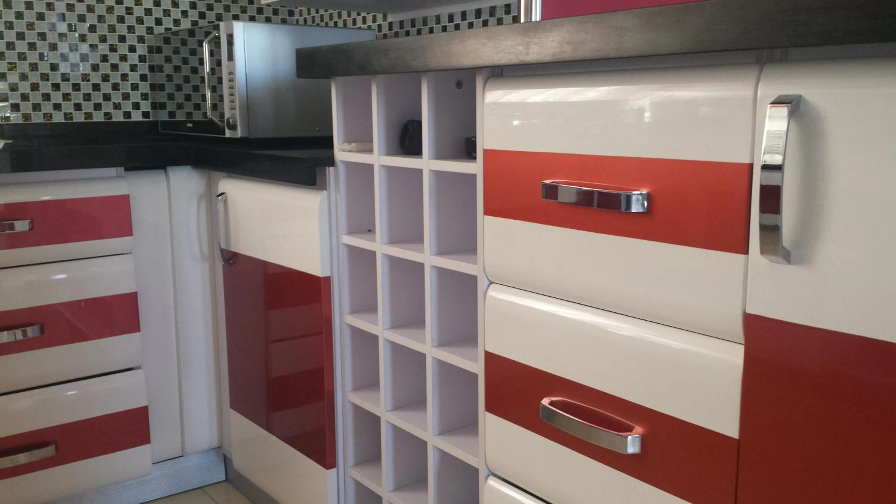 Kitchen or kitchenette in Résidence Ocean Dream