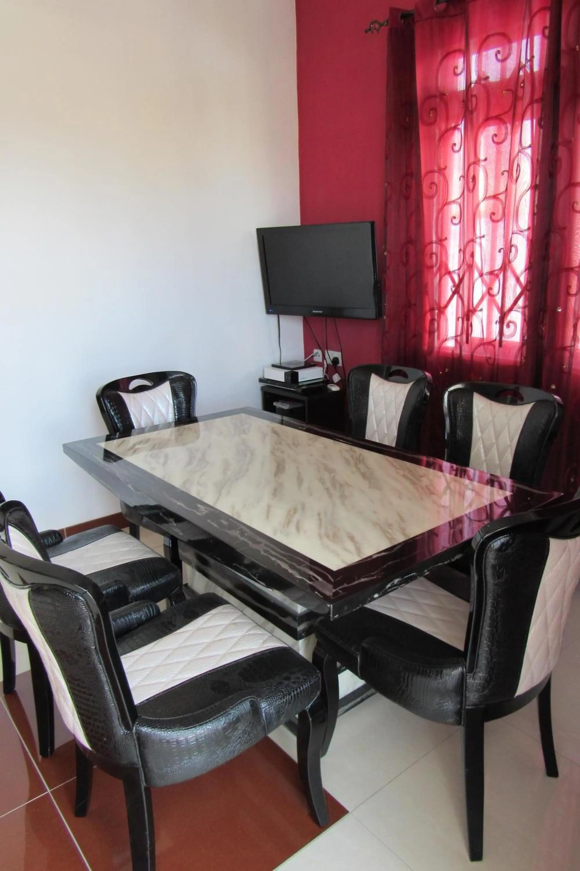 Dining area in Résidence Ocean Dream
