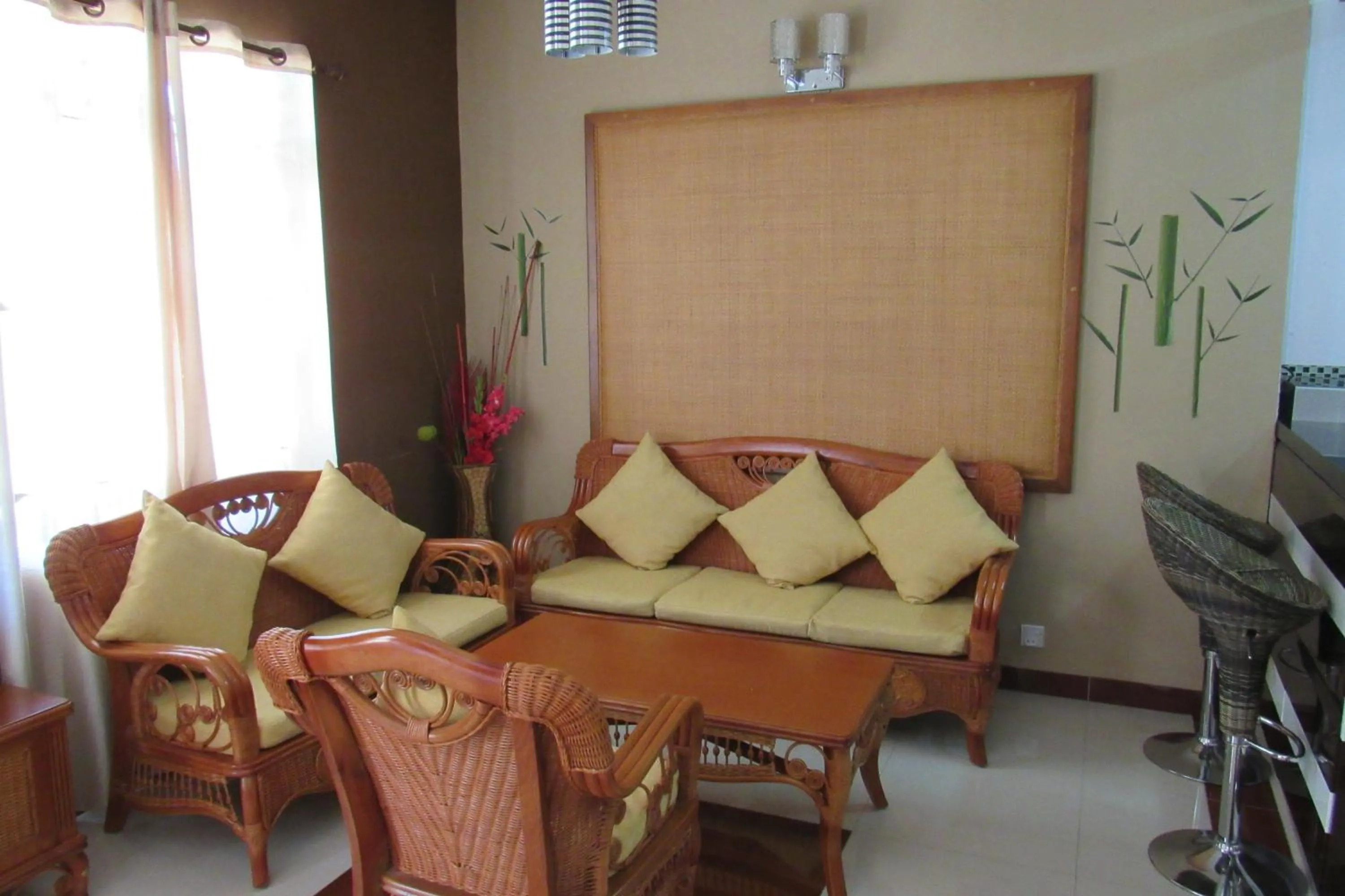 Living room in Résidence Ocean Dream