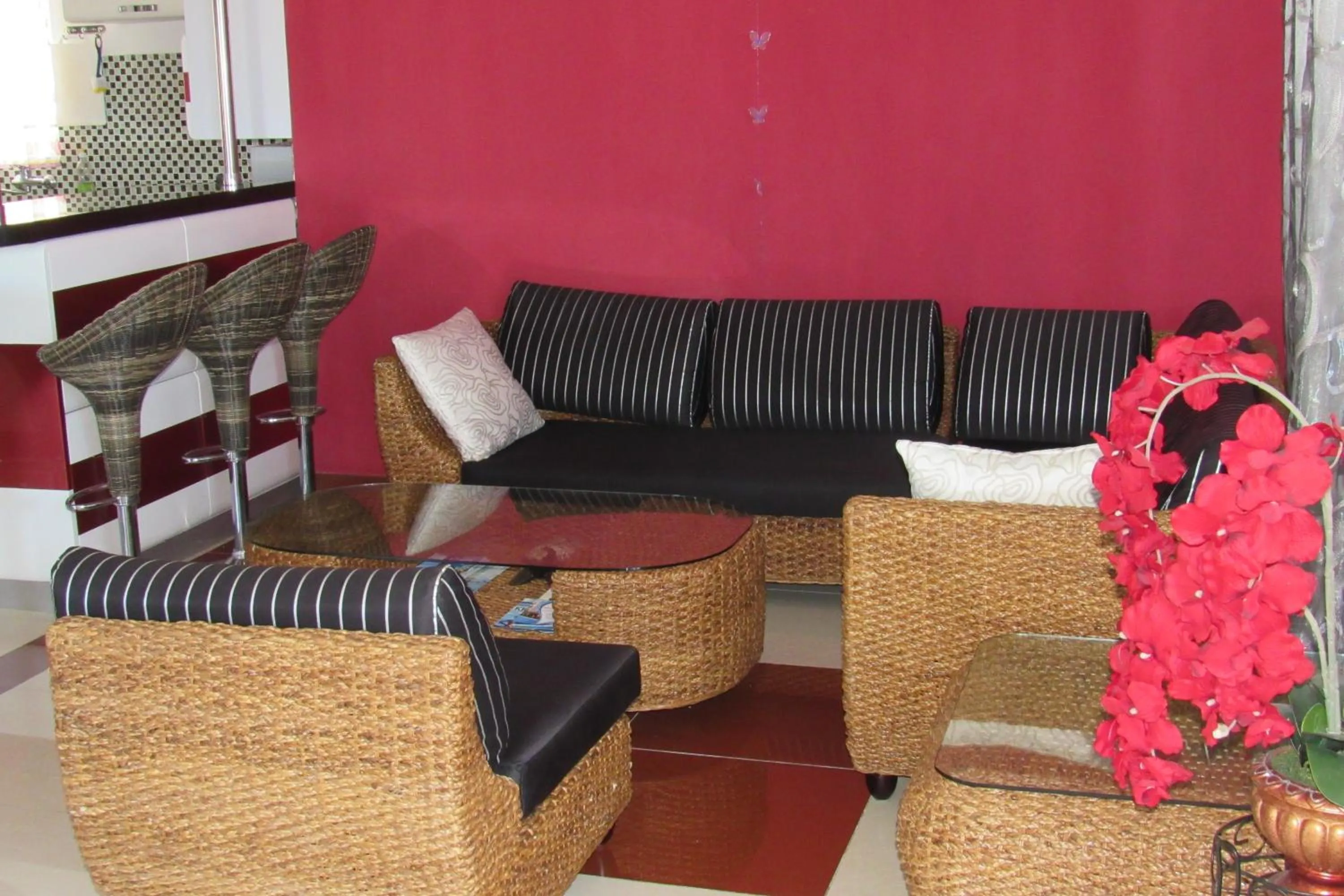 Living room in Résidence Ocean Dream