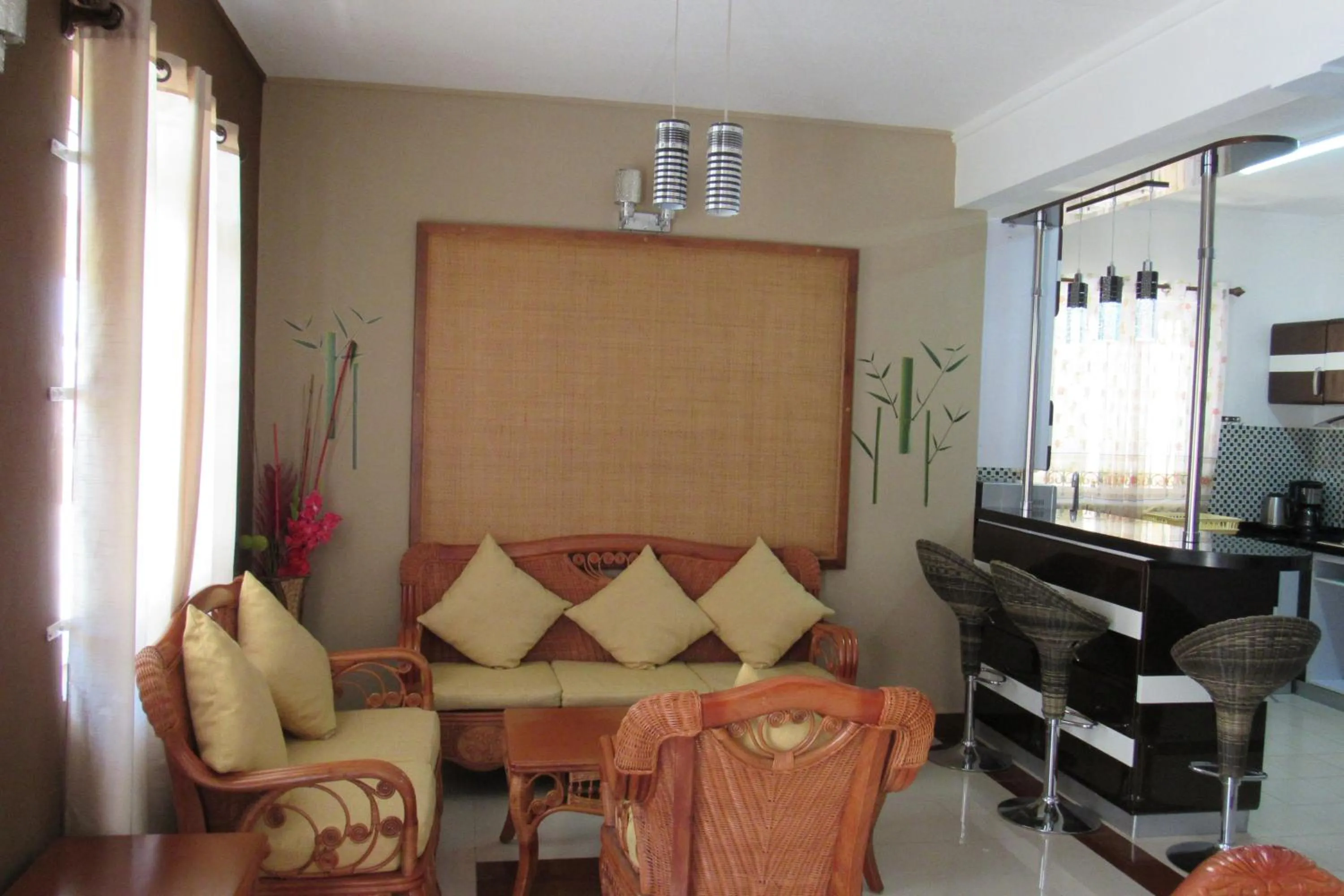 Living room in Résidence Ocean Dream