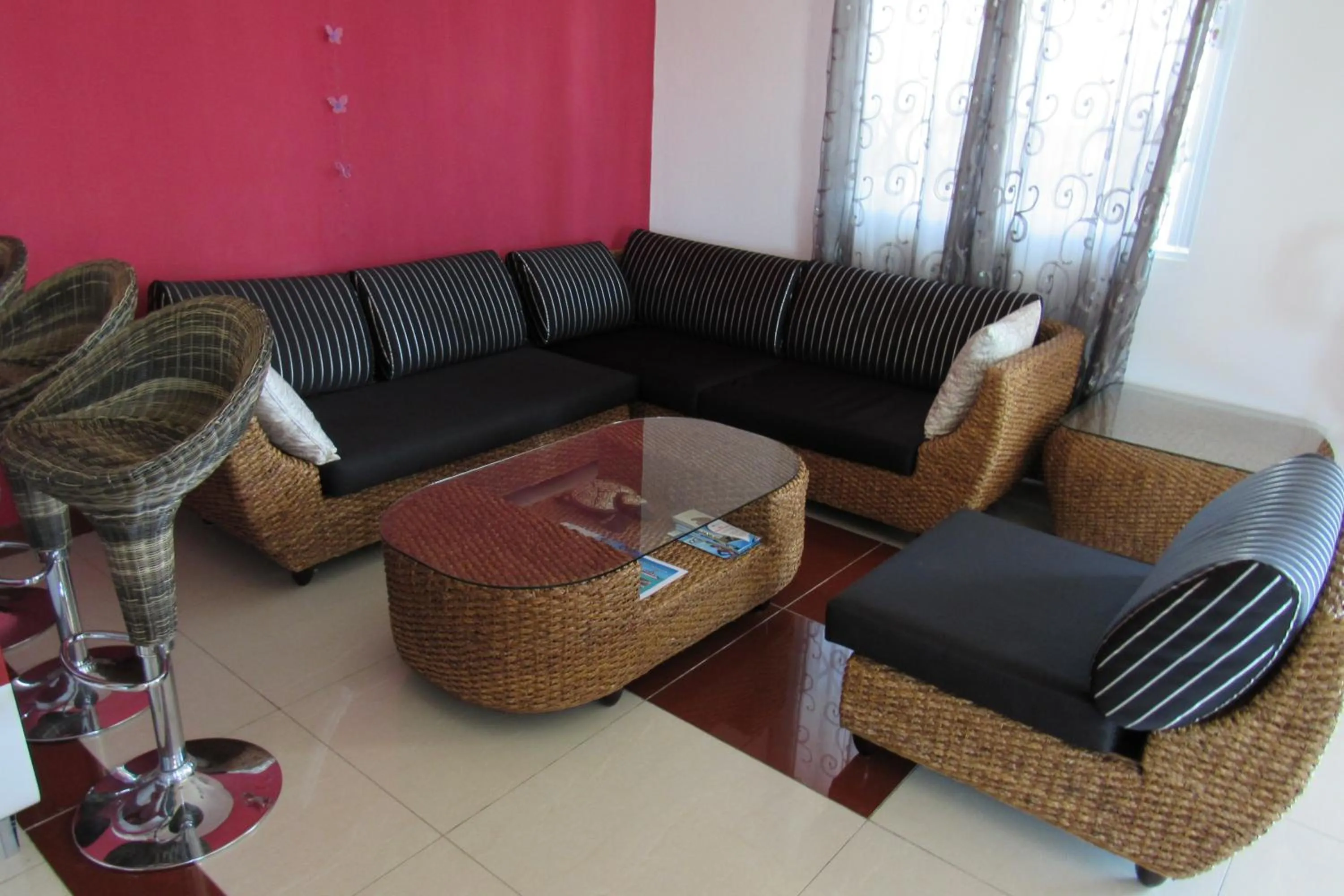 Seating area in Résidence Ocean Dream