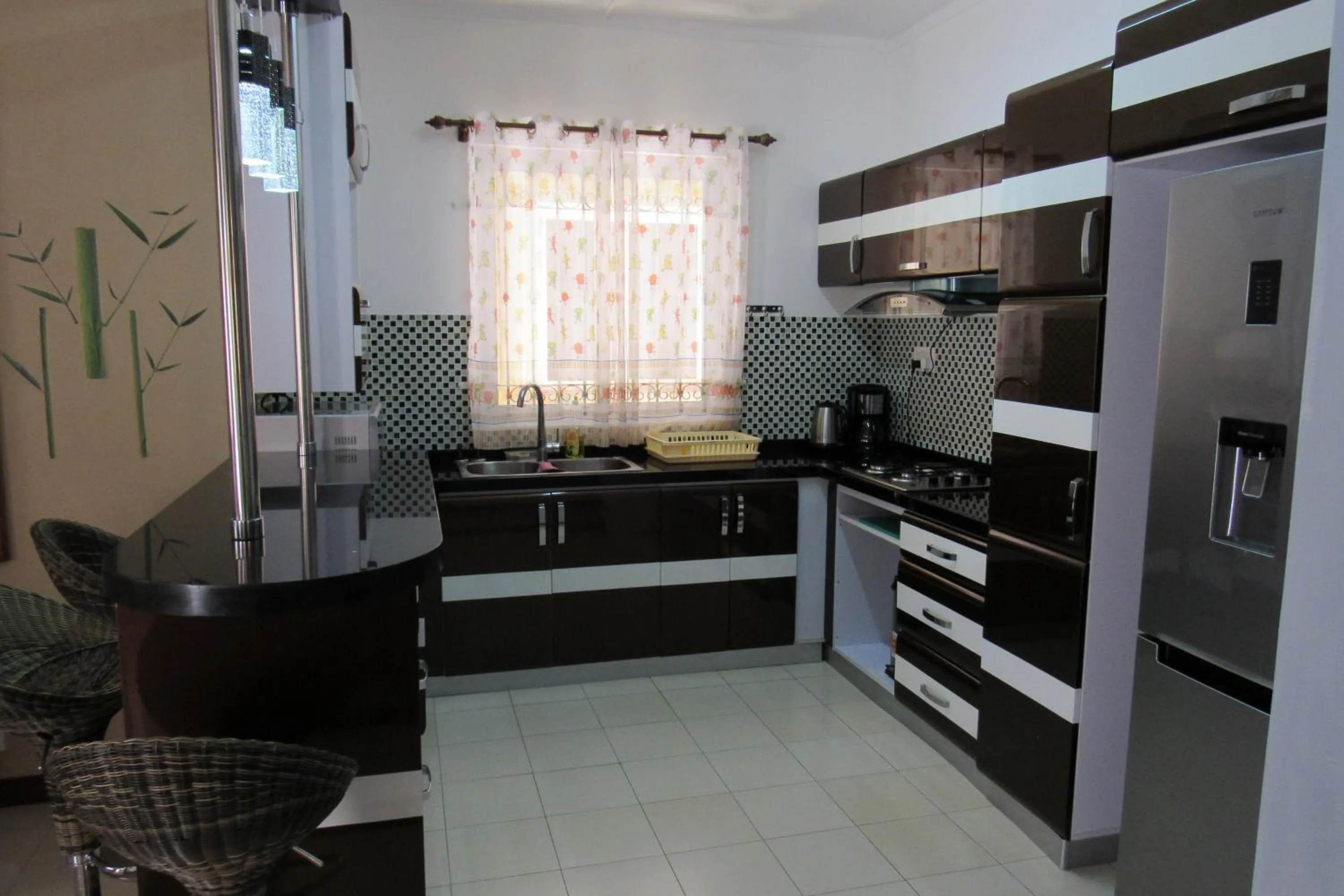 Kitchen or kitchenette in Résidence Ocean Dream