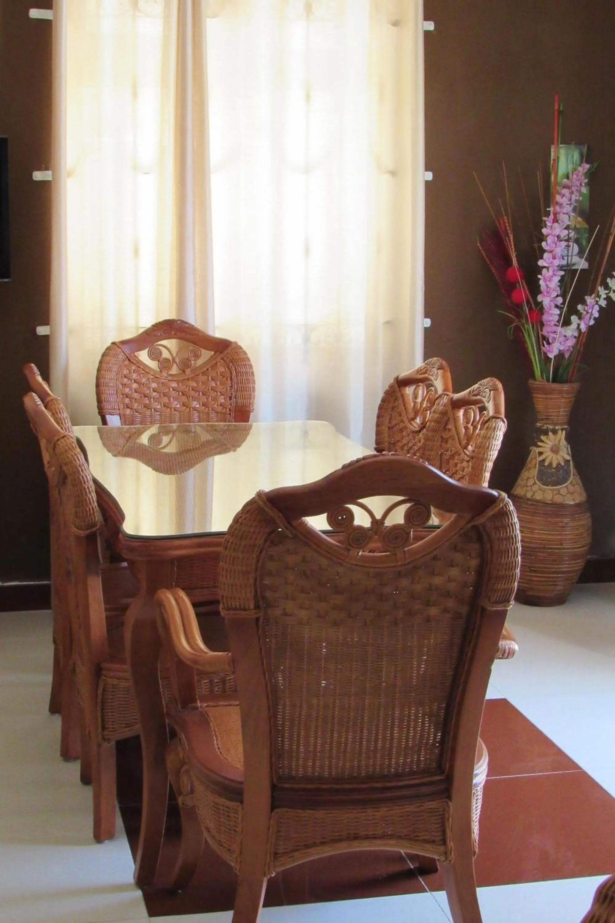 Dining area in Résidence Ocean Dream