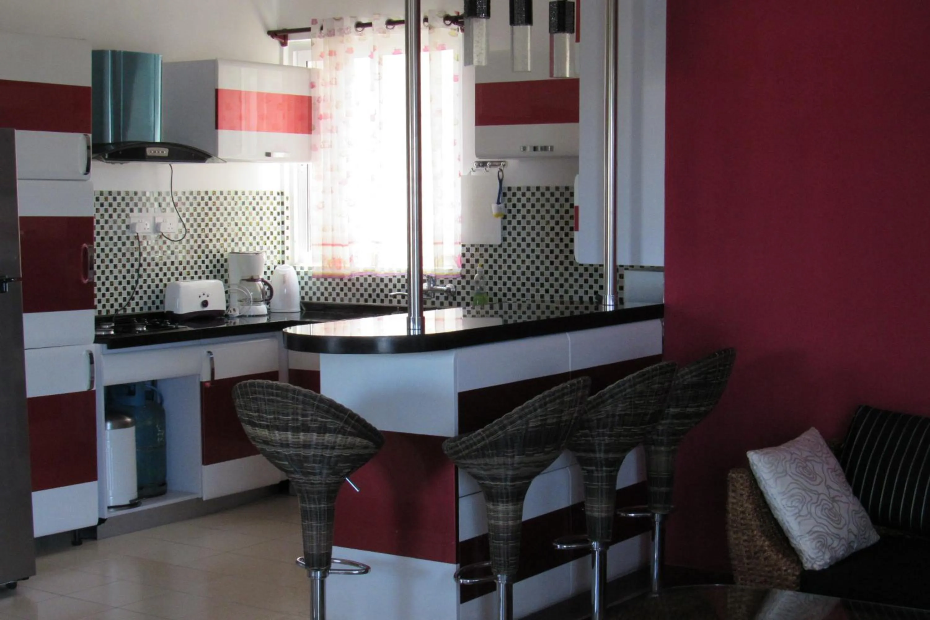 Kitchen or kitchenette in Résidence Ocean Dream