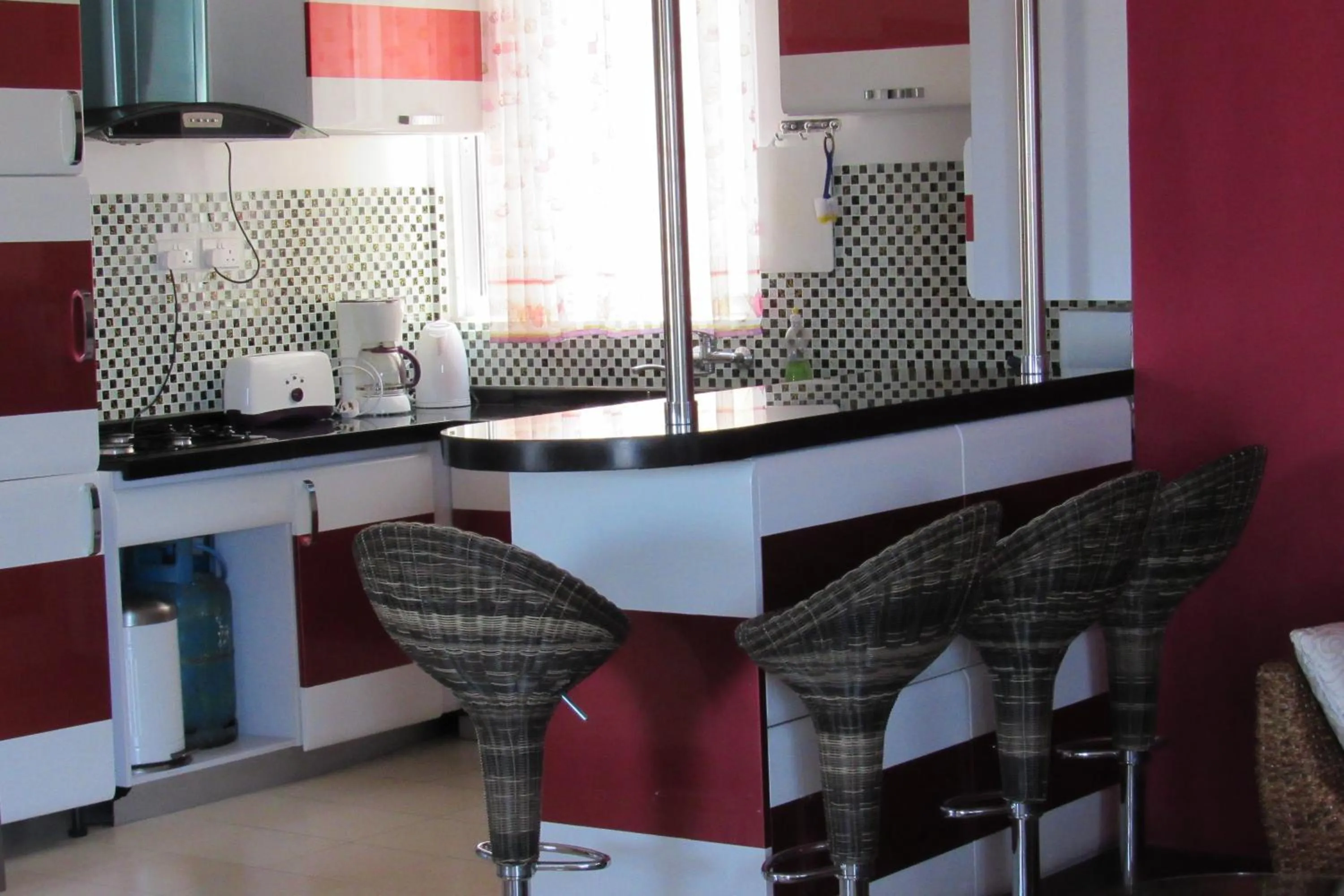 Kitchen or kitchenette in Résidence Ocean Dream
