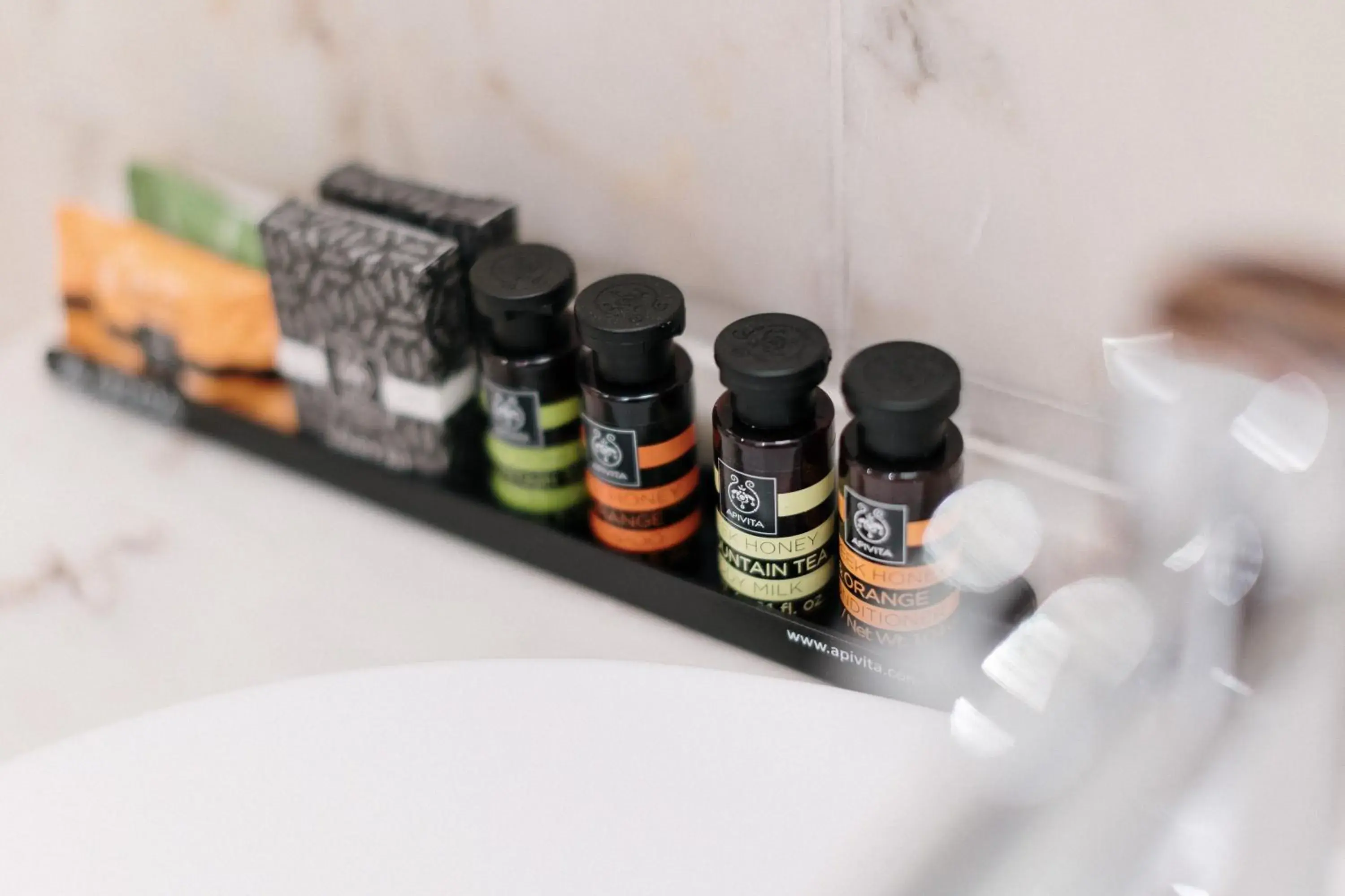 Bathroom in Hotel Manos Stephanie Bathroom in Hotel Manos Stephanie