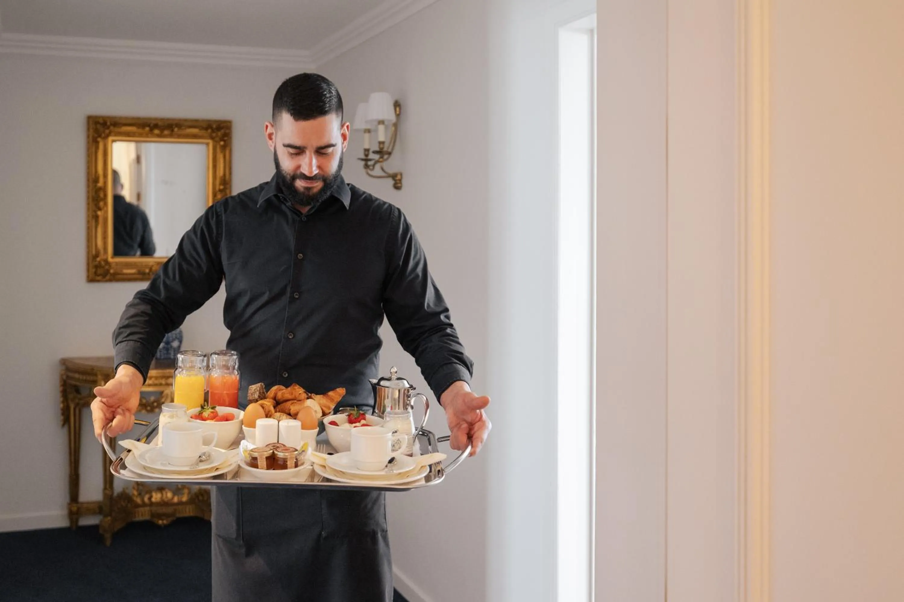 Staff in Hotel Manos Stephanie