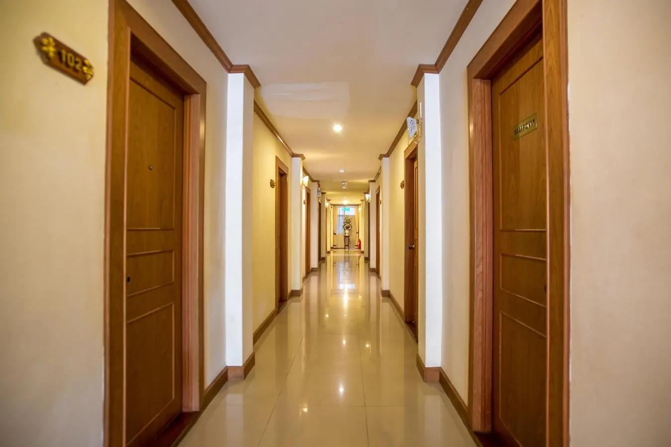 Decorative detail in Loei Village Hotel