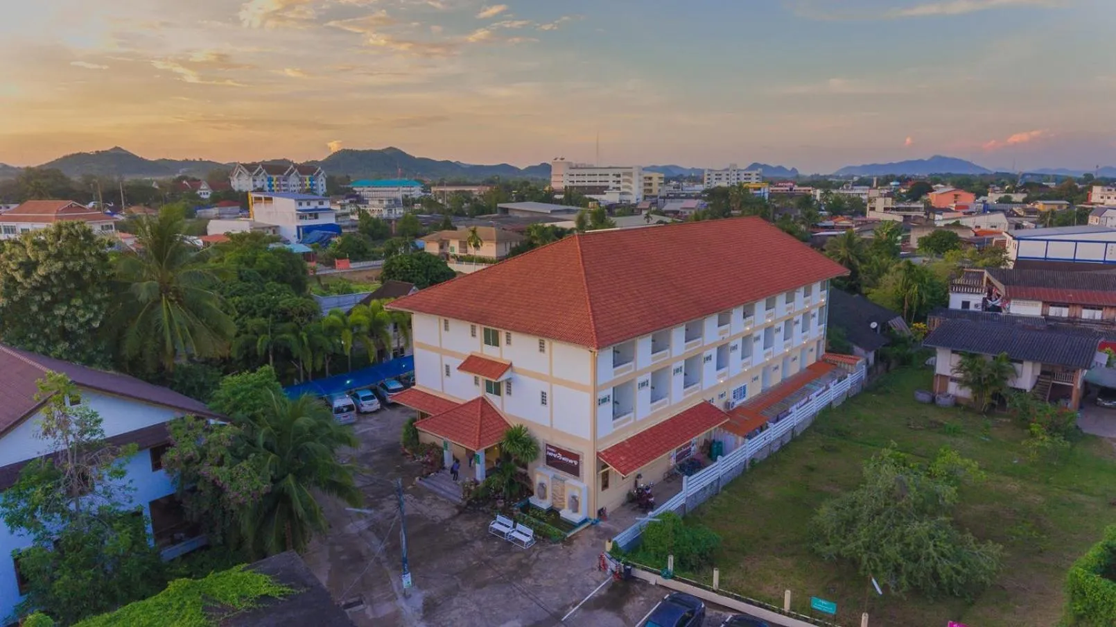 Bird's eye view in Loei Village Hotel