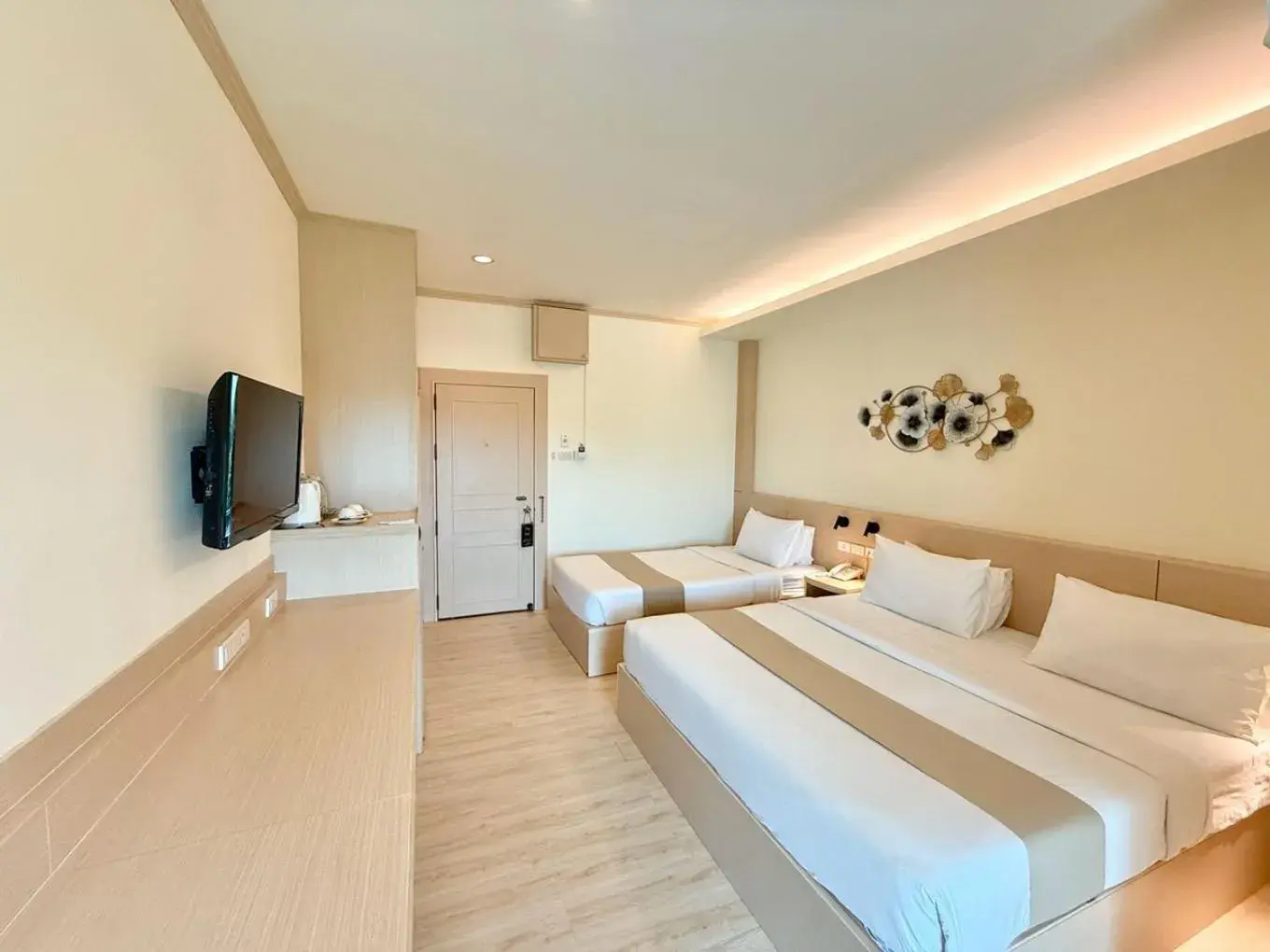 Photo of the whole room, Bed in Loei Village Hotel Photo of the whole room, Bed in Loei Village Hotel