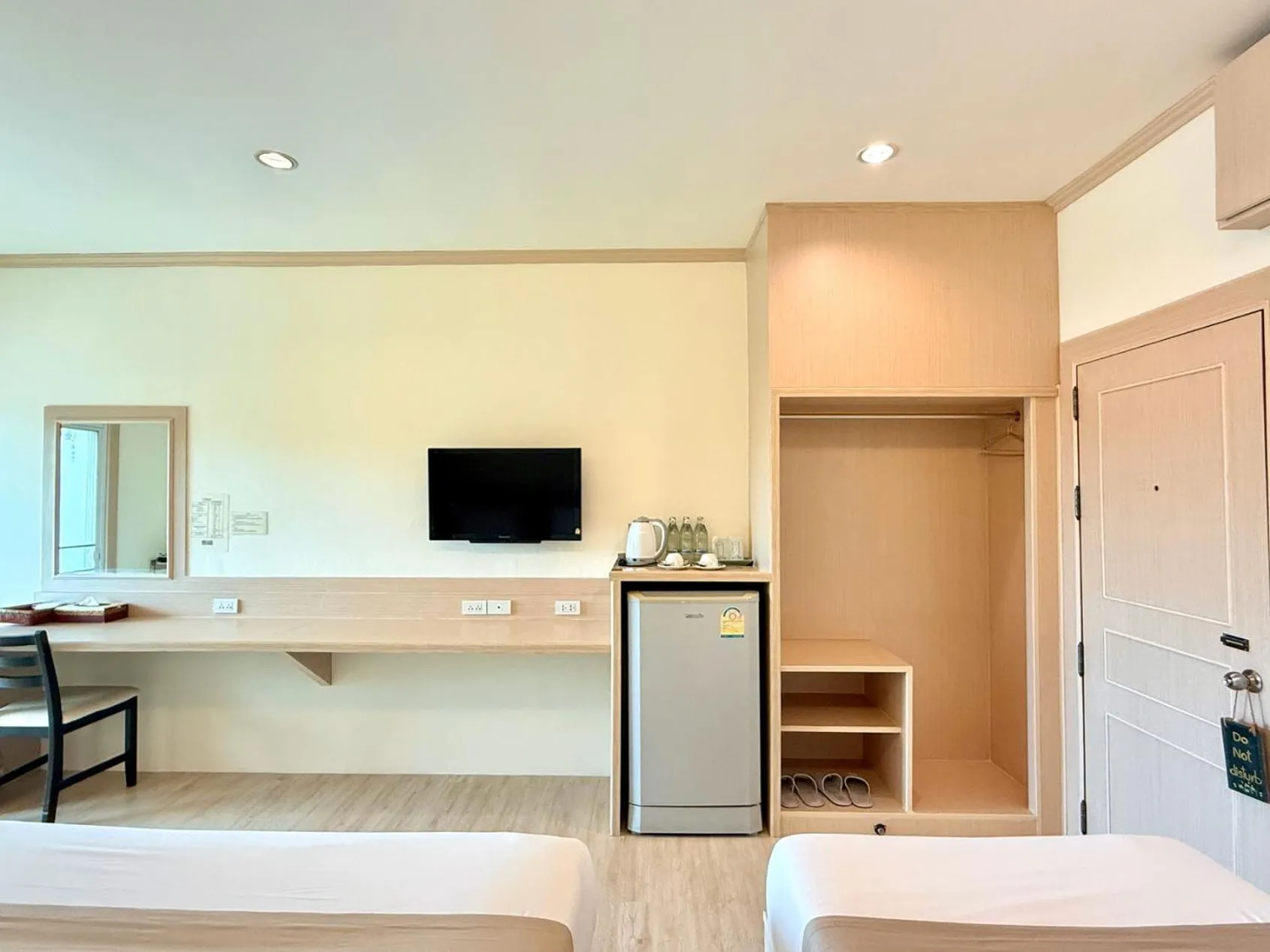 Photo of the whole room, Bed in Loei Village Hotel