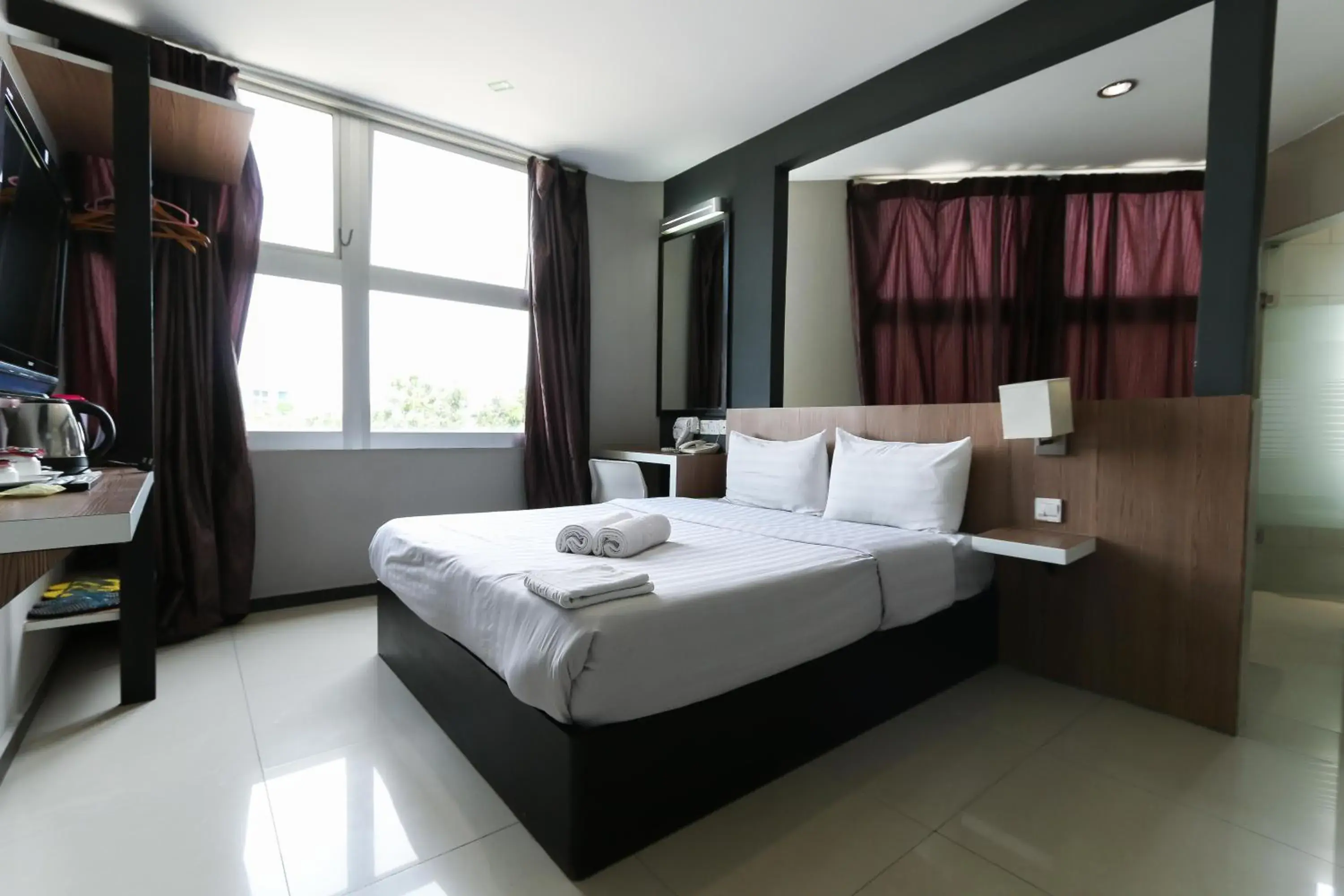 Bed in Hotel 99 Botanik Klang