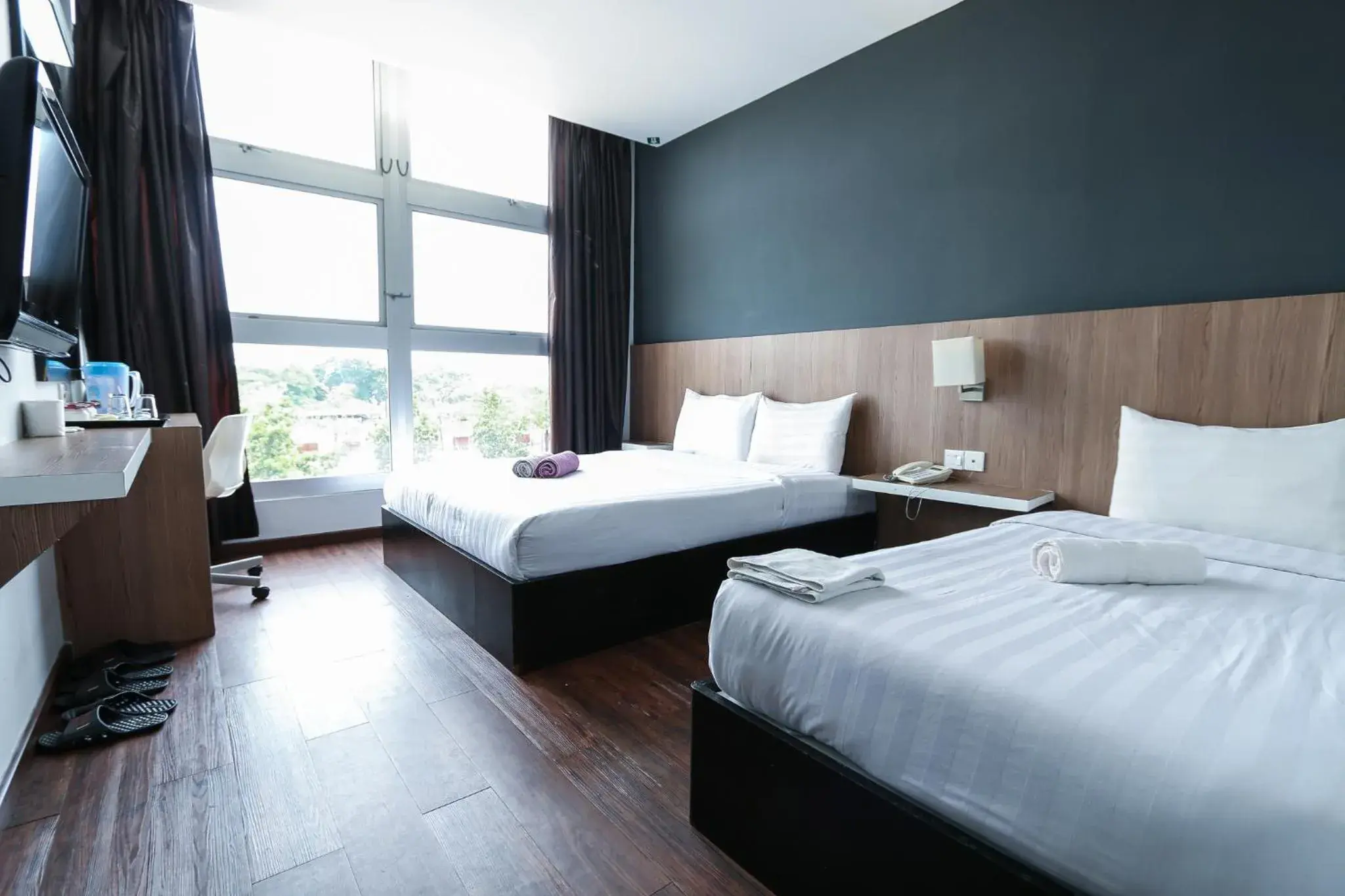 Bed in Hotel 99 Botanik Klang