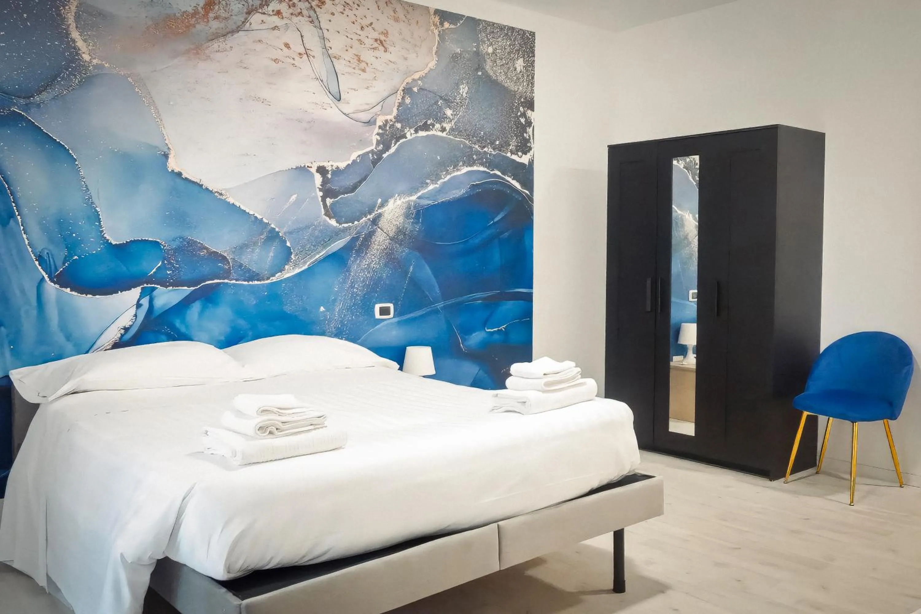 Bed in La Boheme SMART Hotel