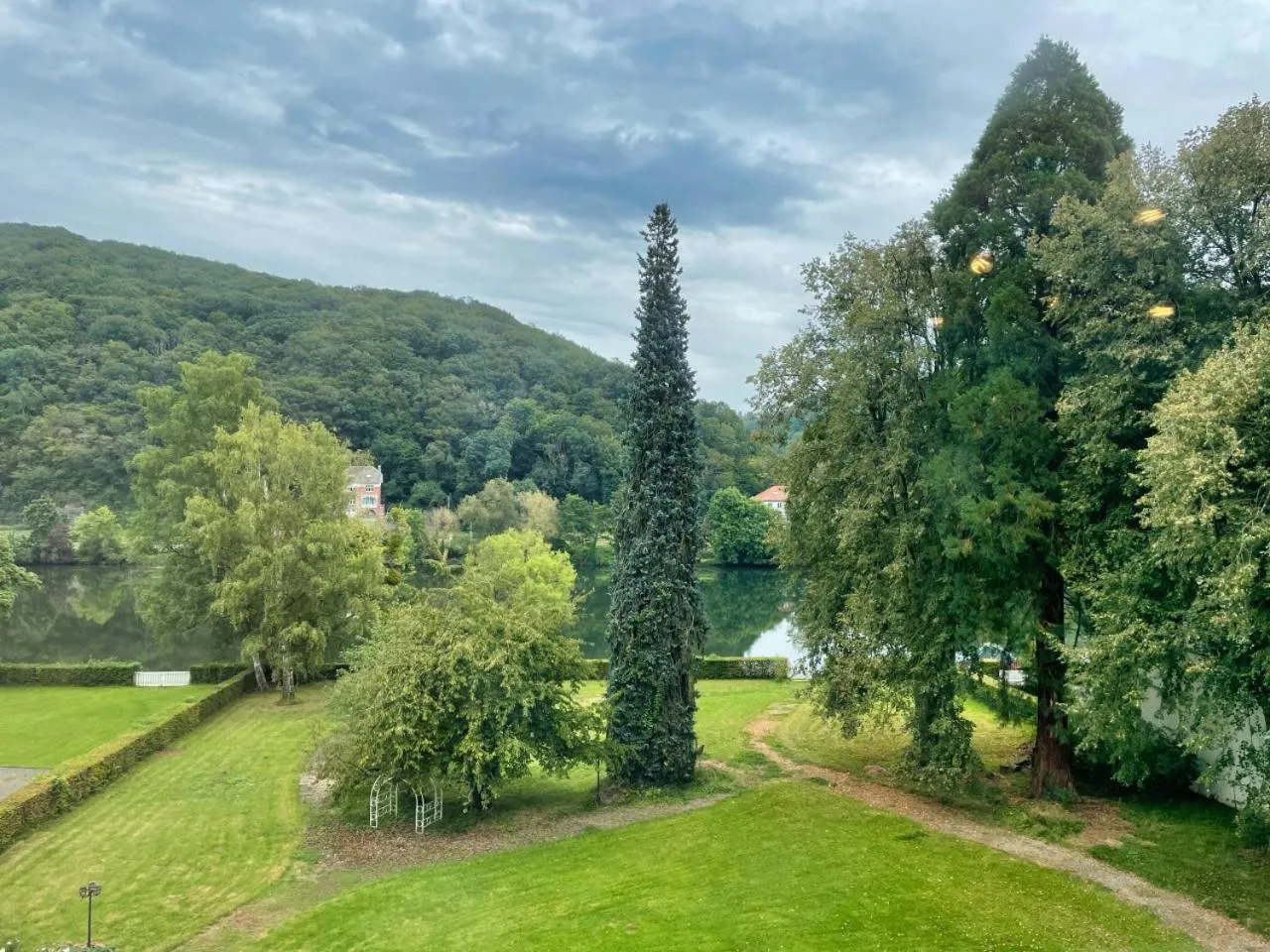 Garden view in Villa Gracia