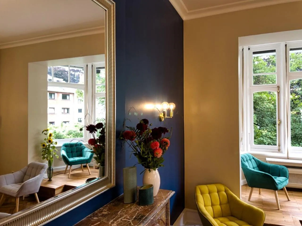 Living room in Villa Gracia