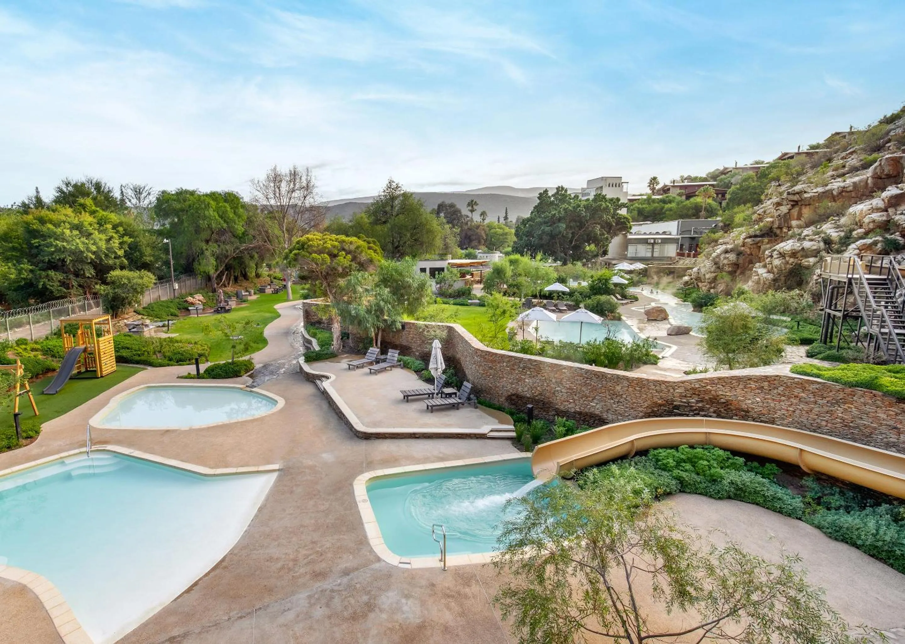 Property building in Avalon Springs by Dream Resorts