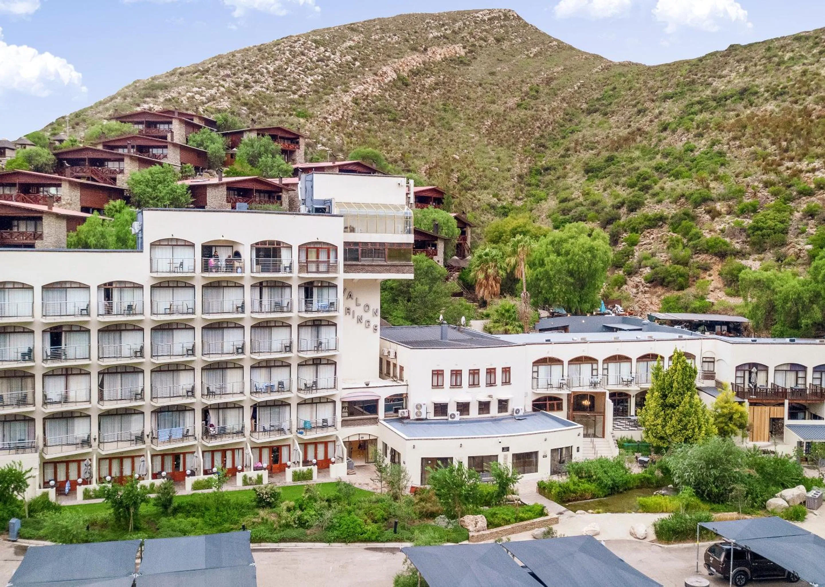 Property building in Avalon Springs by Dream Resorts