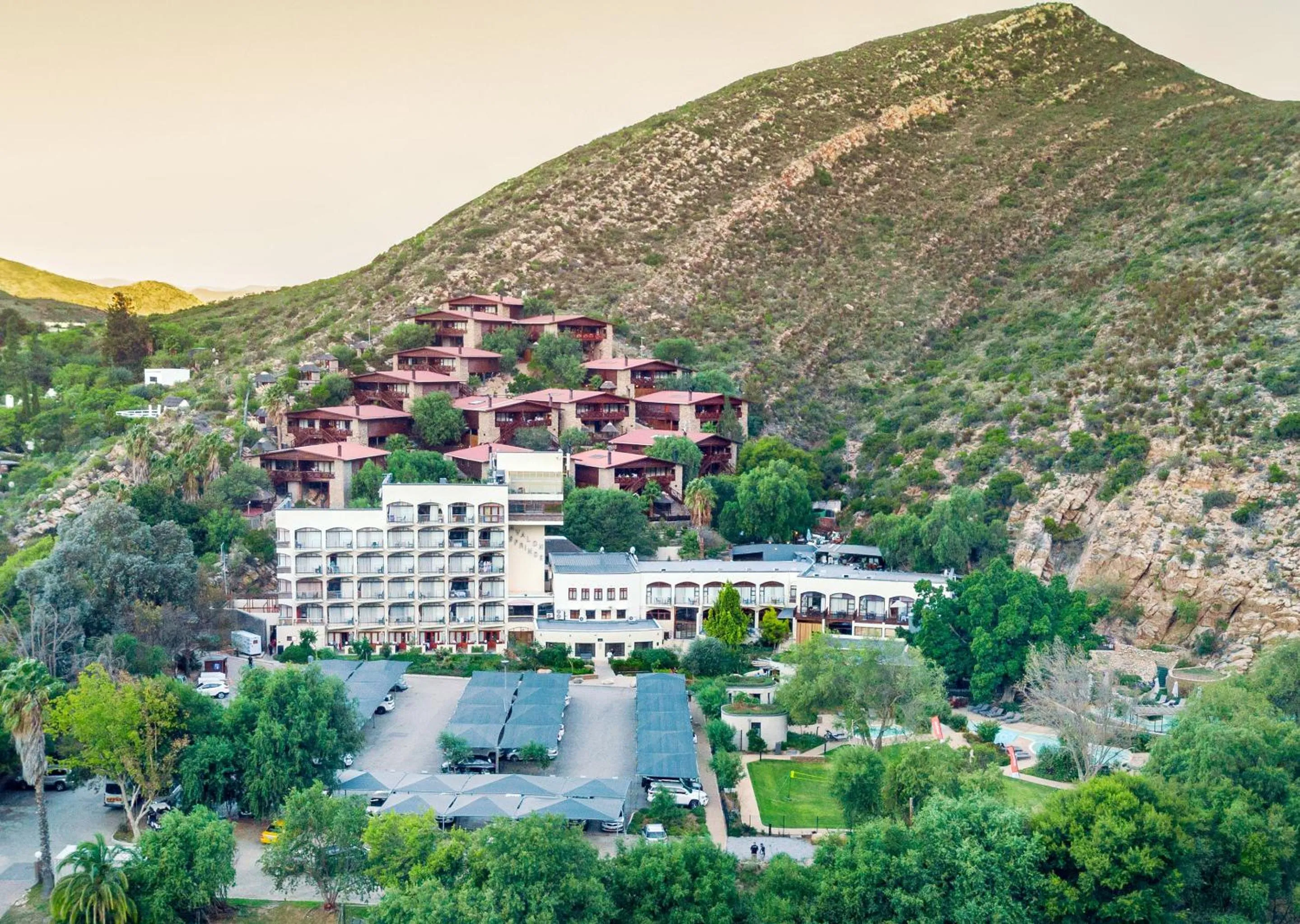 Property building in Avalon Springs by Dream Resorts